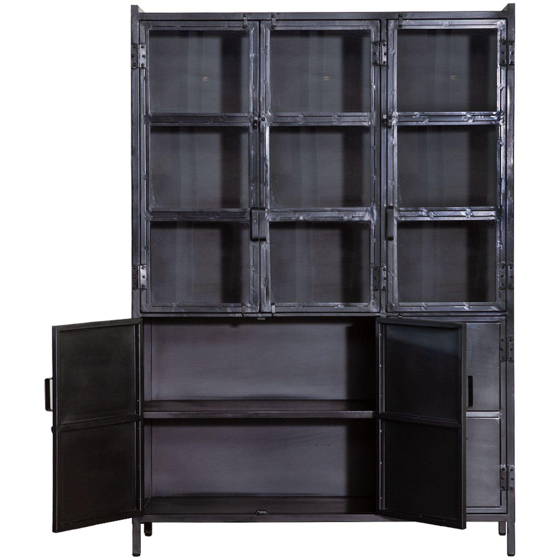 Vitrinenschrank Industrial 125x180