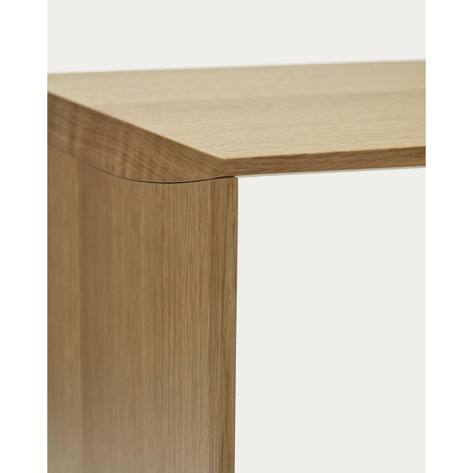 Litto grosses Regalmodul aus Eichenfurnier 101 x 38 cm