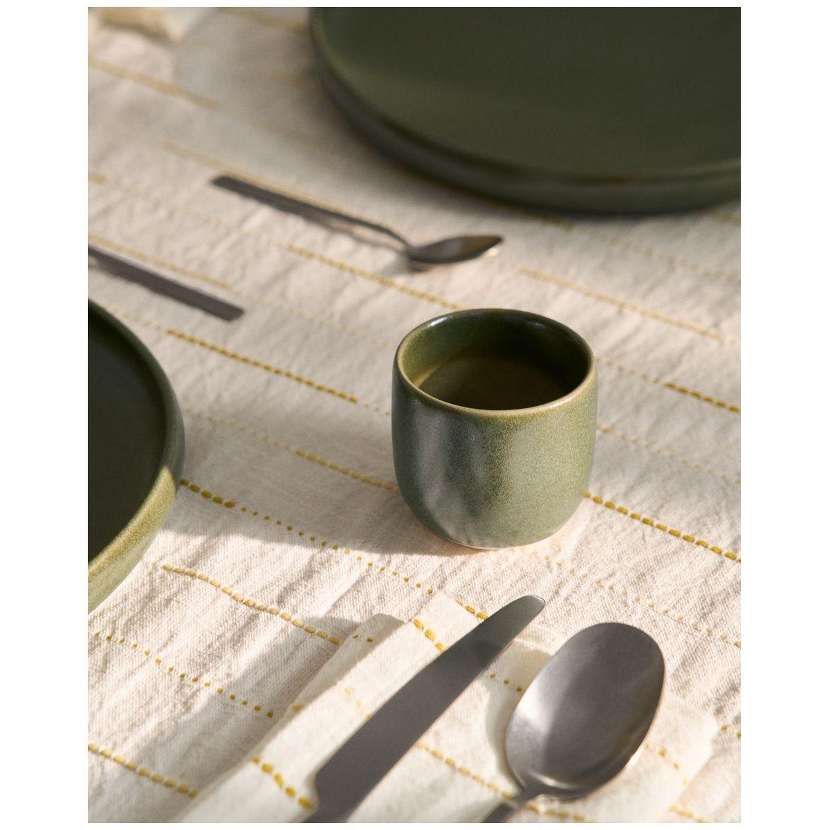 6-teiliges Edelstahl-Besteckset Dilora mit mattem Finish