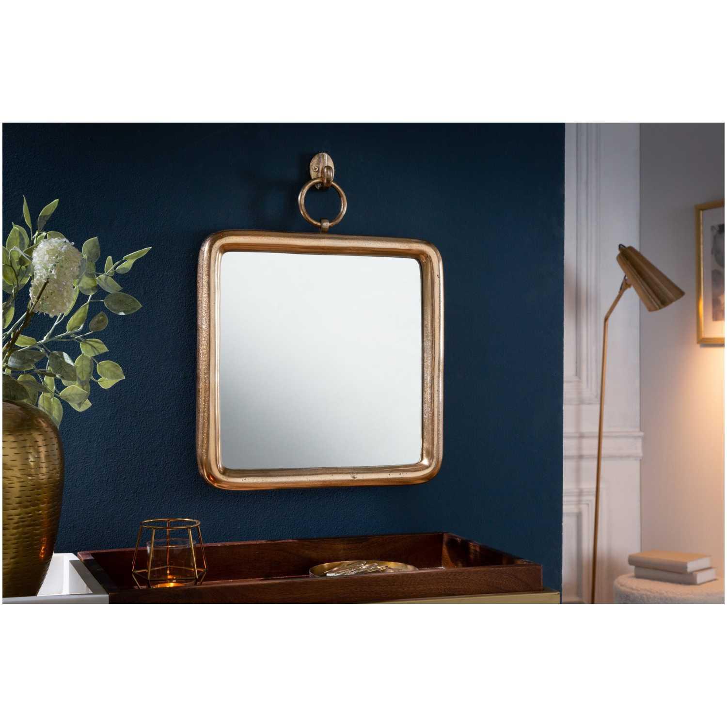 Mirror PORTRAIT 28cm gold