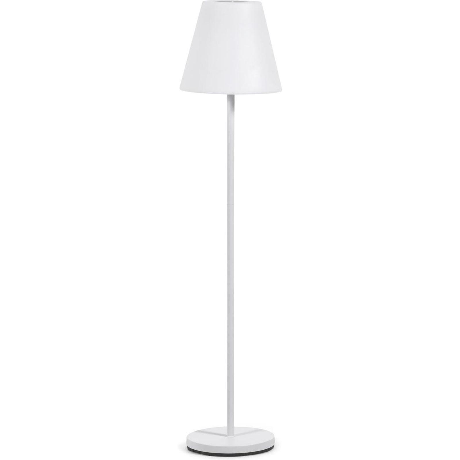 Garten Stehlampe Amy LED weiss