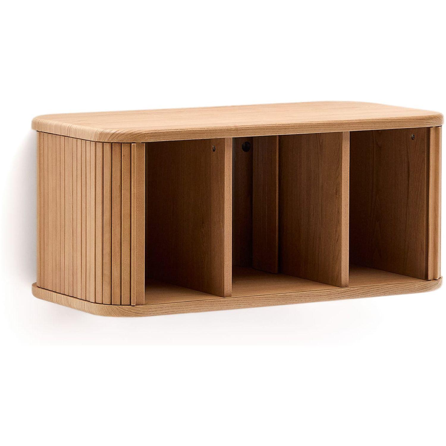 Badezimmermöbel Mailen aus Eschenfurnier natur 90x45