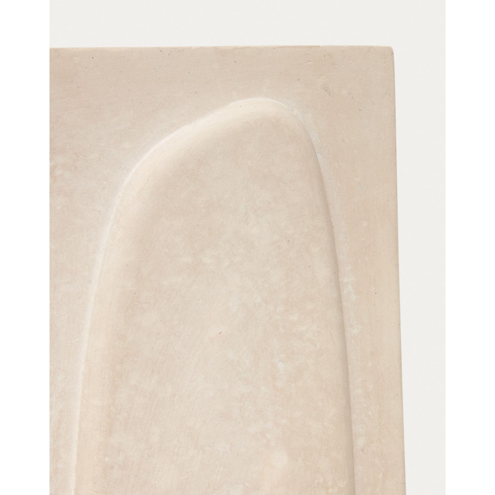 Bild Mirta aus Pappmaché in beige (2er-Set)