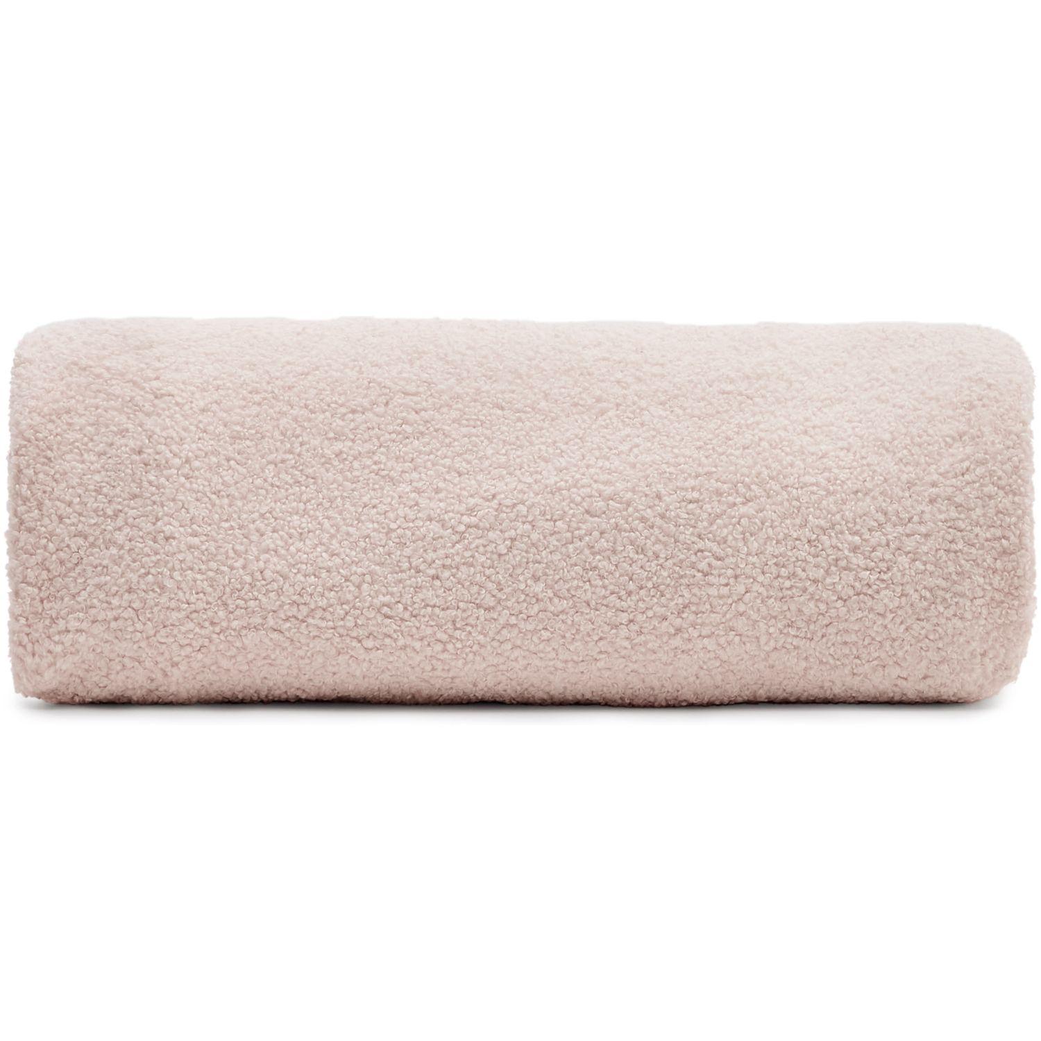 Ersatzbezug 120x120 Fusshocker Kaeli in rosa Bouclé