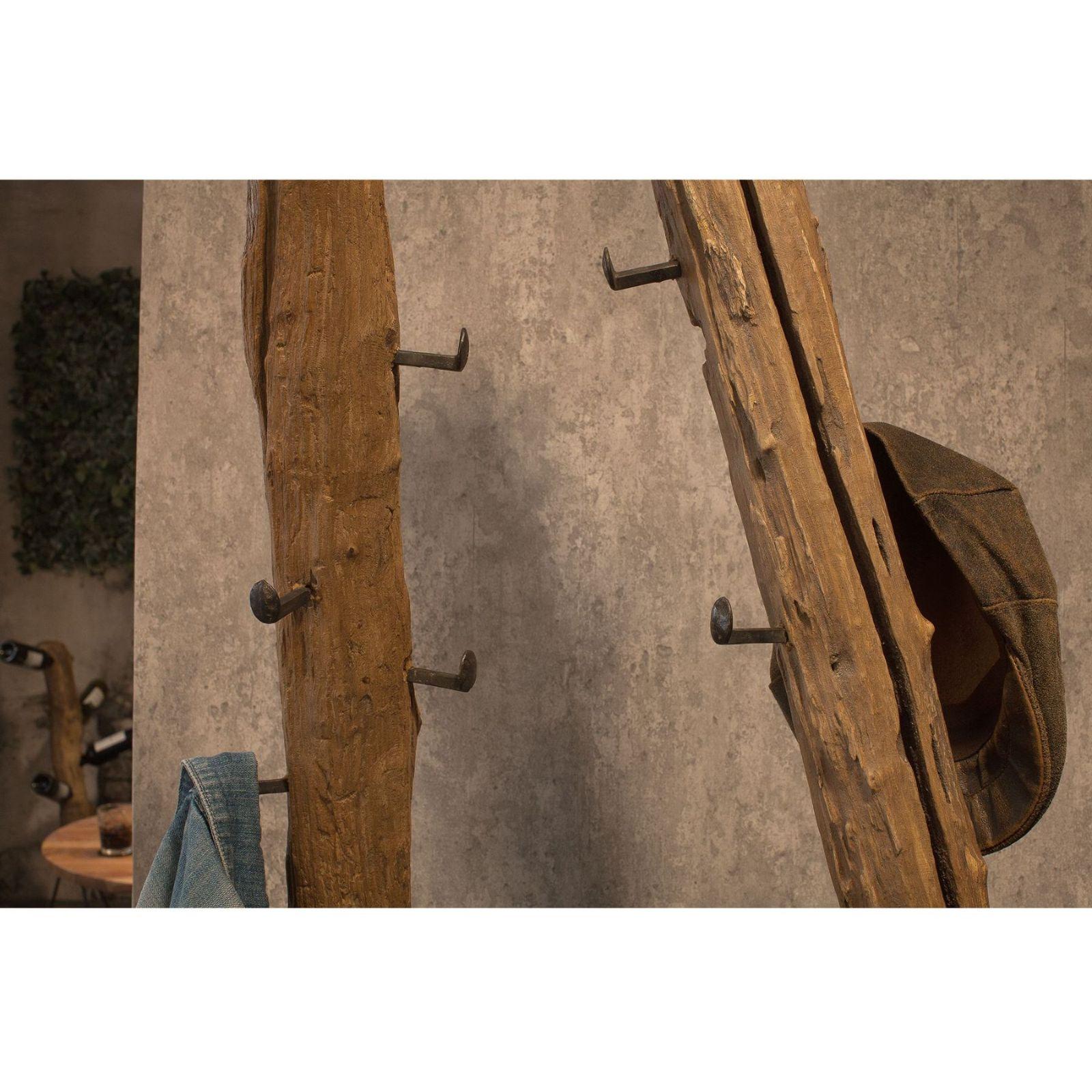 Garderobe Unika 200cm Teakholz