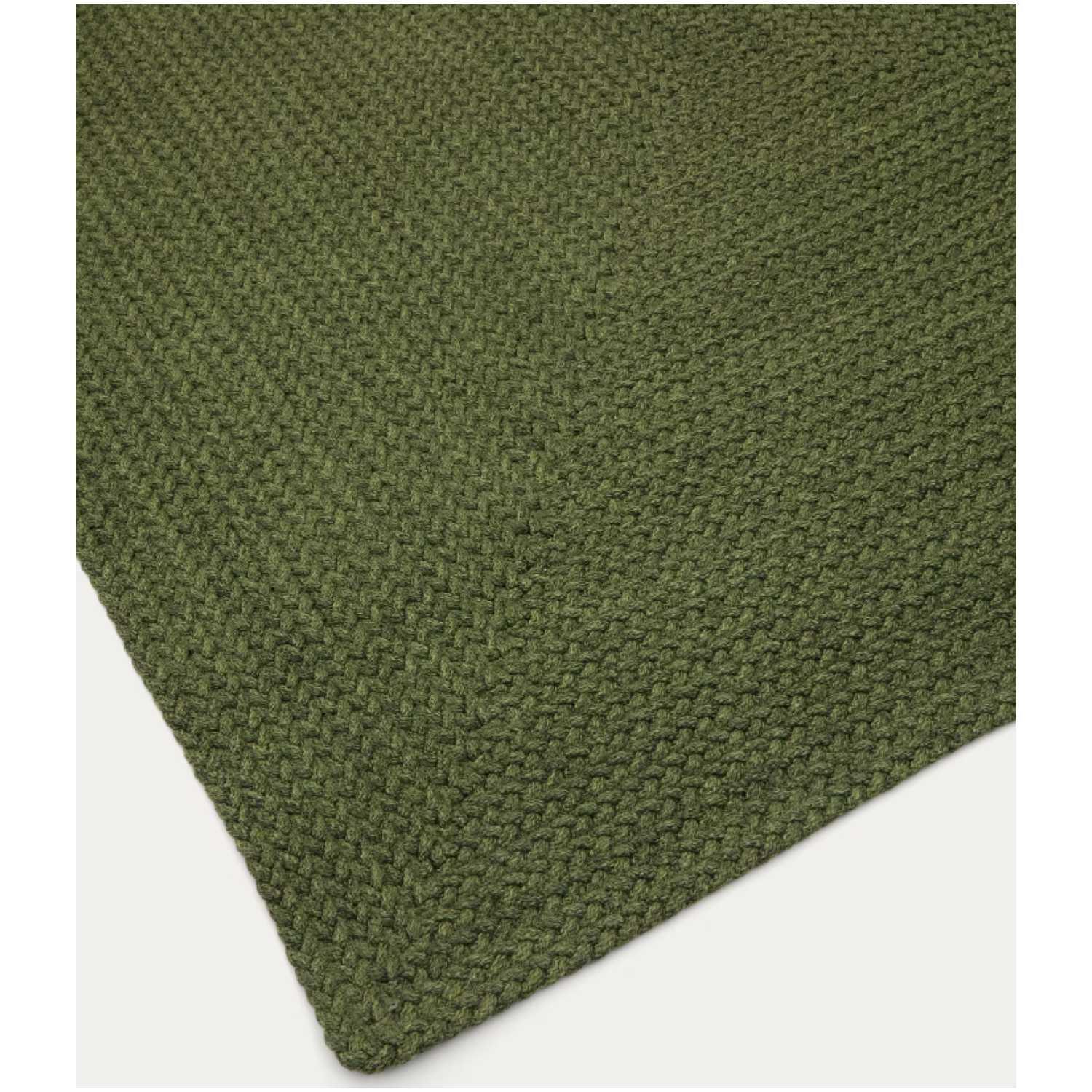 Gartenteppich rechteckig Despas aus synthetischen Fasern grün 160x230