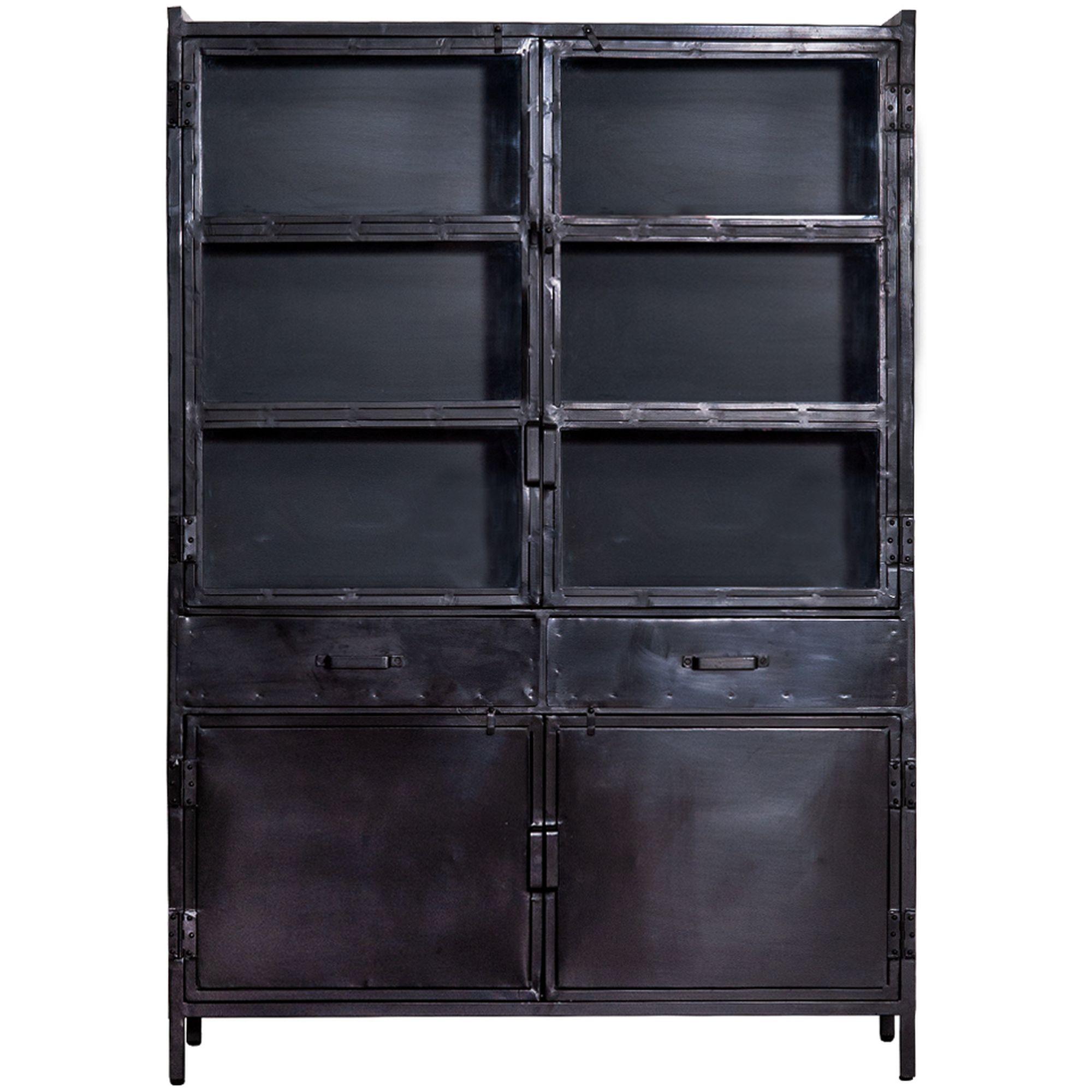Metallvitrine Industrial 125x180