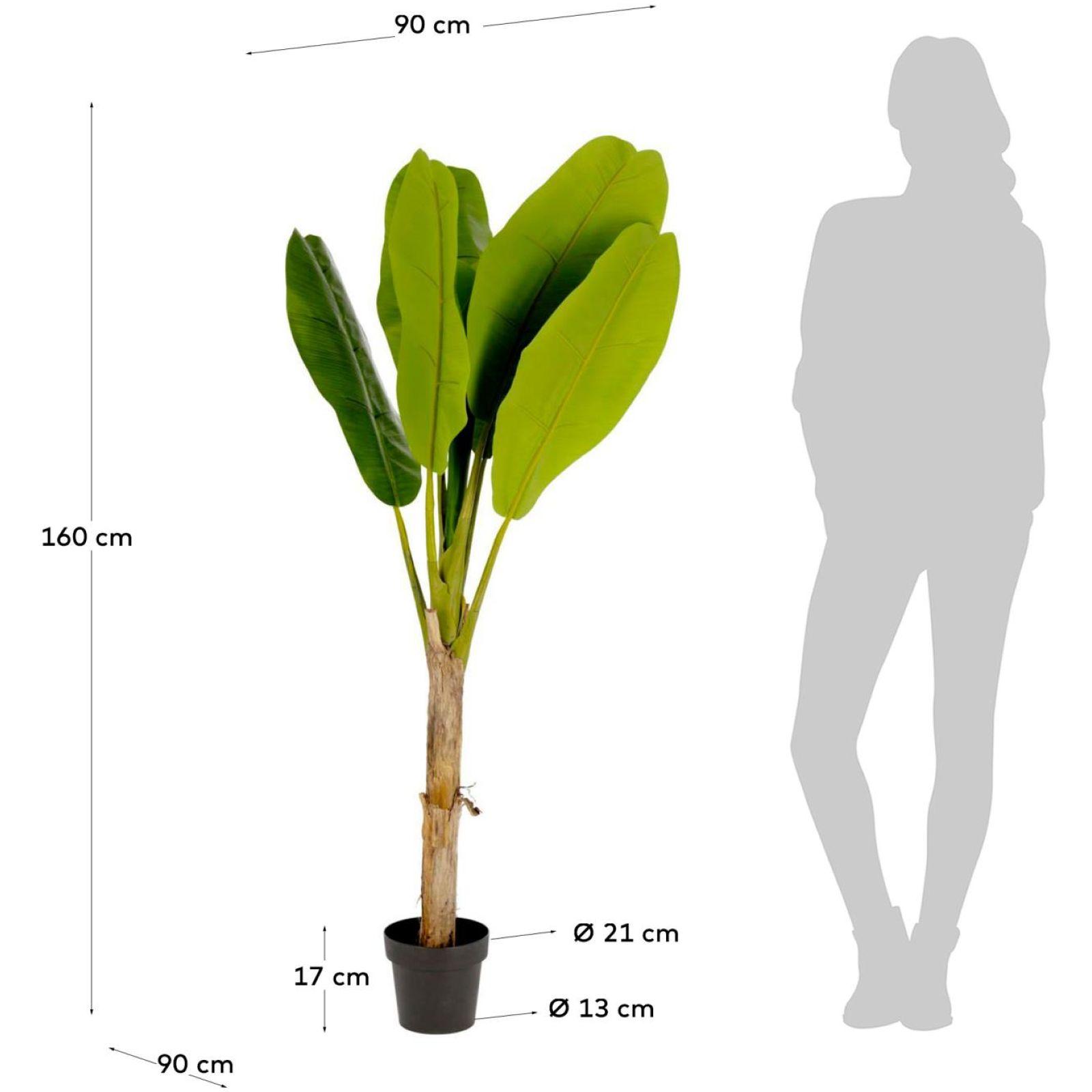 Bananenbaum Kunstpflanze 160cm