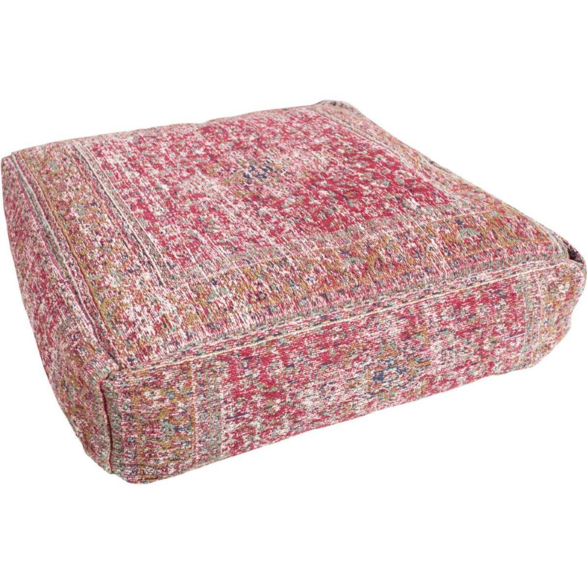 Bodenkissen Old Ornament 70x70 rot