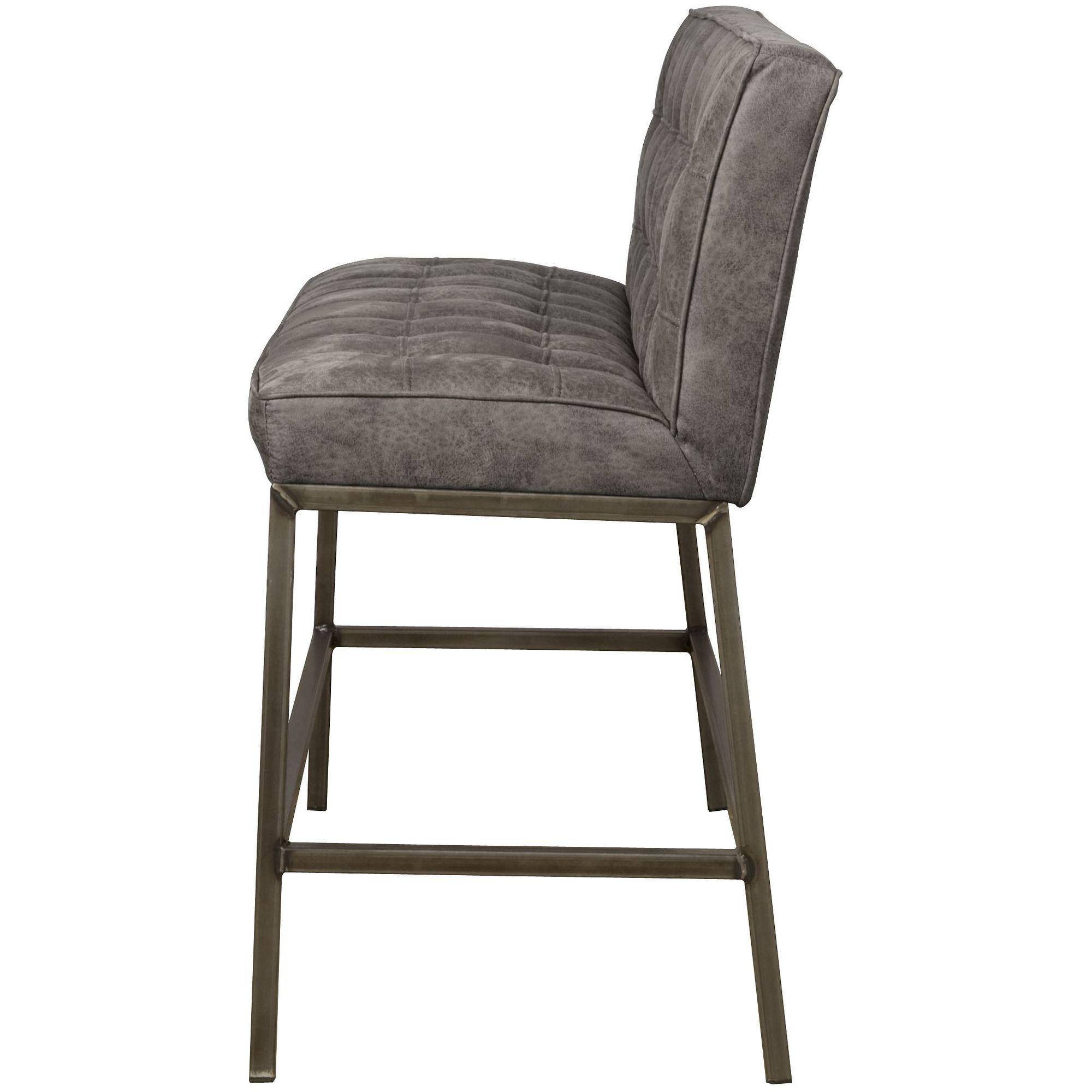 Bartischbank Loft Bar grau - Breite: 110cm