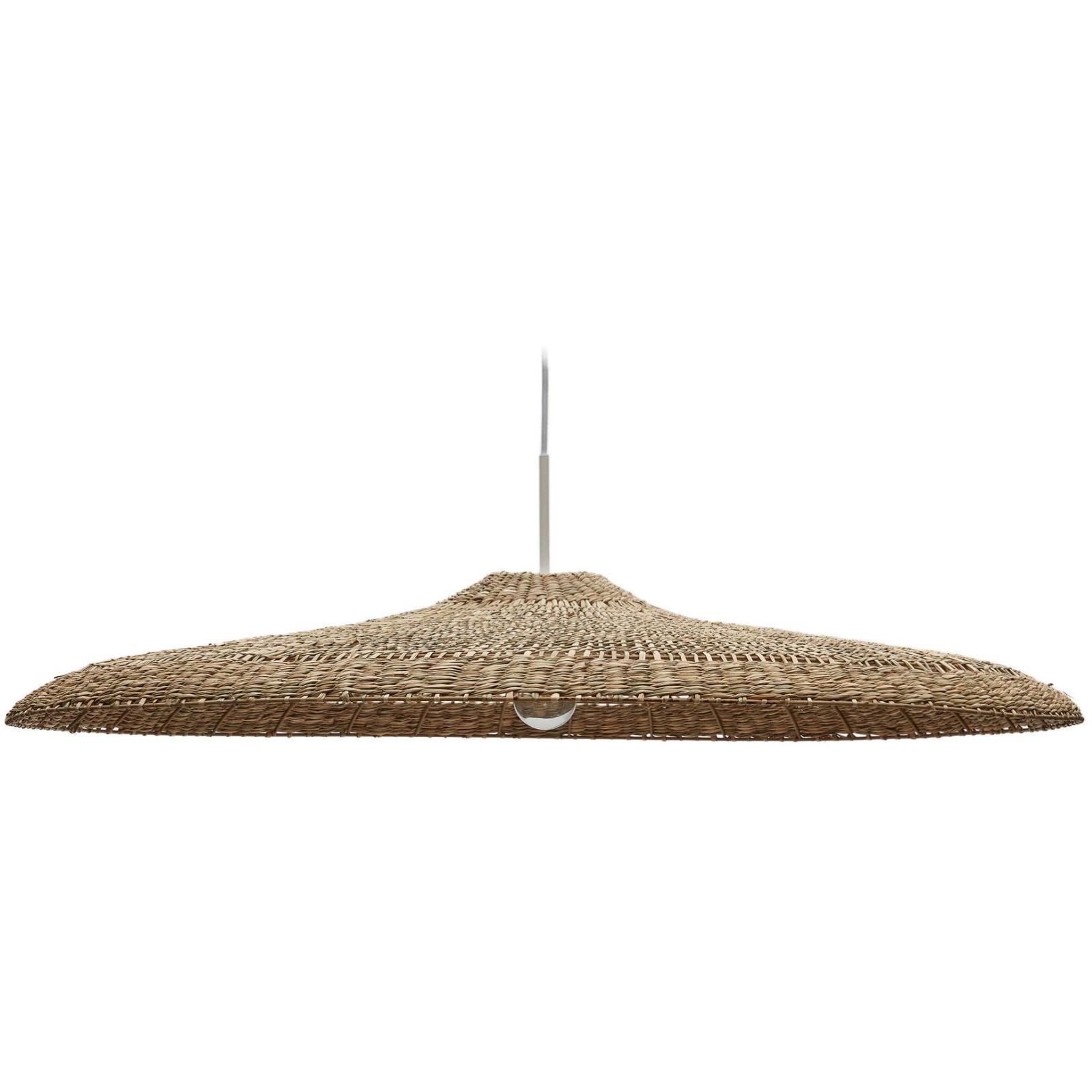 Cruilles Lampenschirm für Pendelleuchte aus Naturfasern mit natürlichem Finish Ø 100 cm