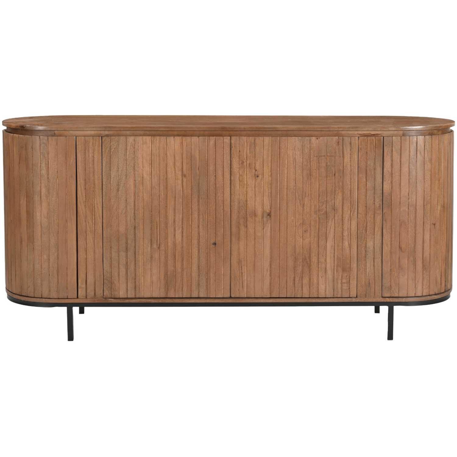 Sideboard abgerundet Aloy Mangoholz natur 170