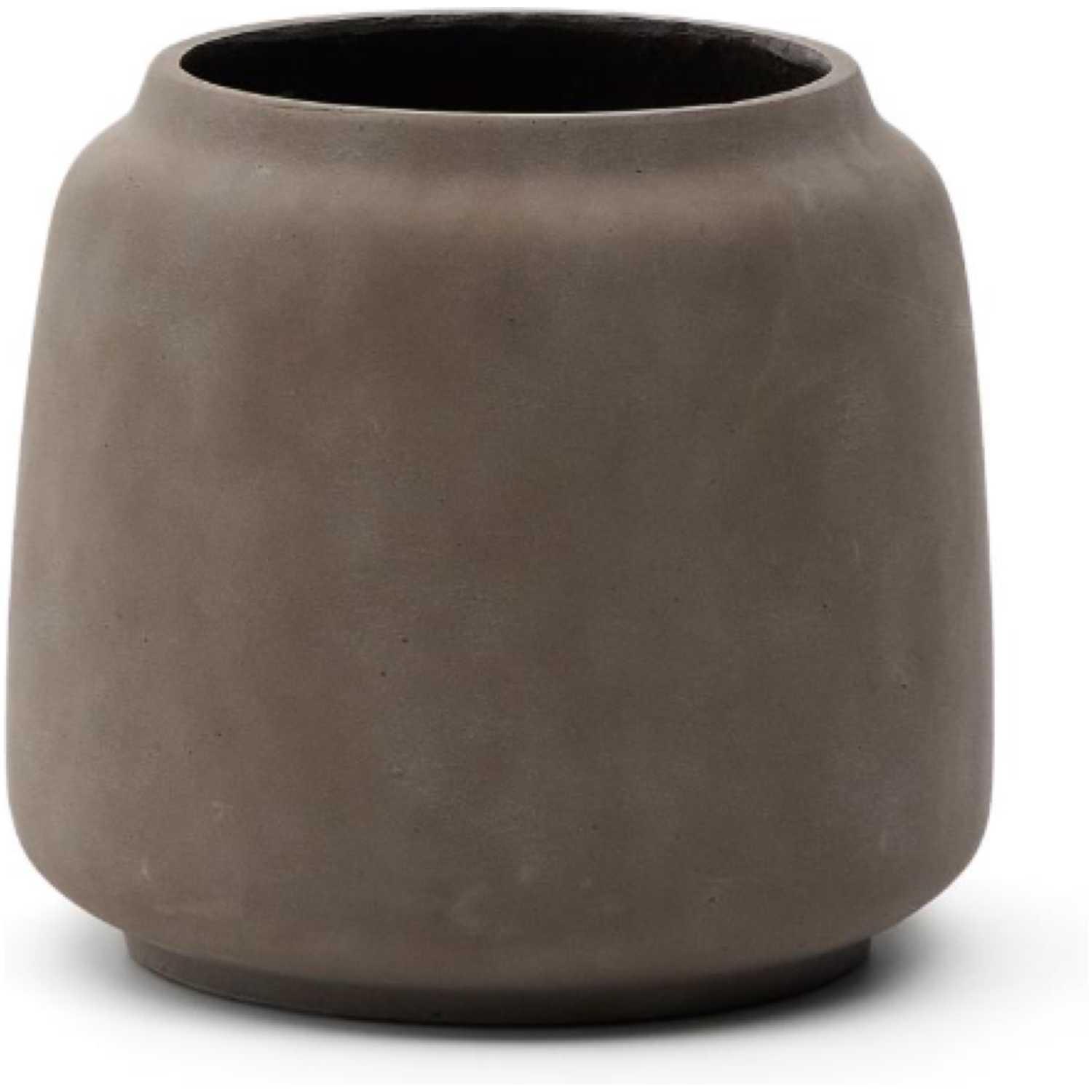 Blumentopf rund Lira in Terrakottaoptik 53x35