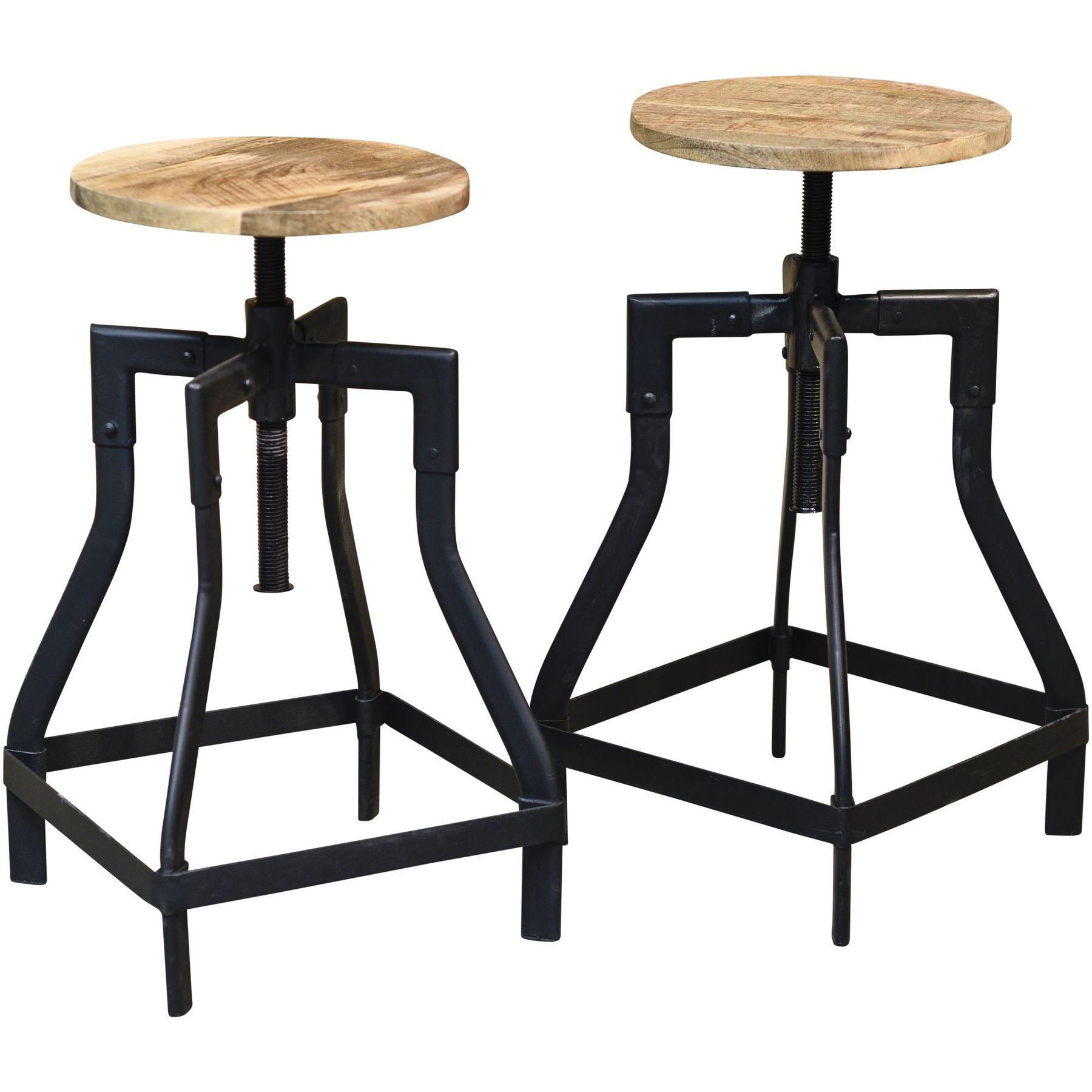 Hocker Industry Loft 35x35 (höhenverstellbar)