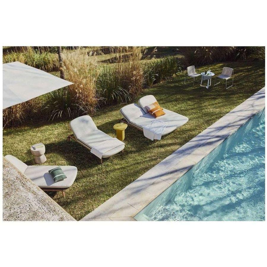Kissenbezug Daila mit Ikat-Muster 100% PET Jacquard grün 30x50