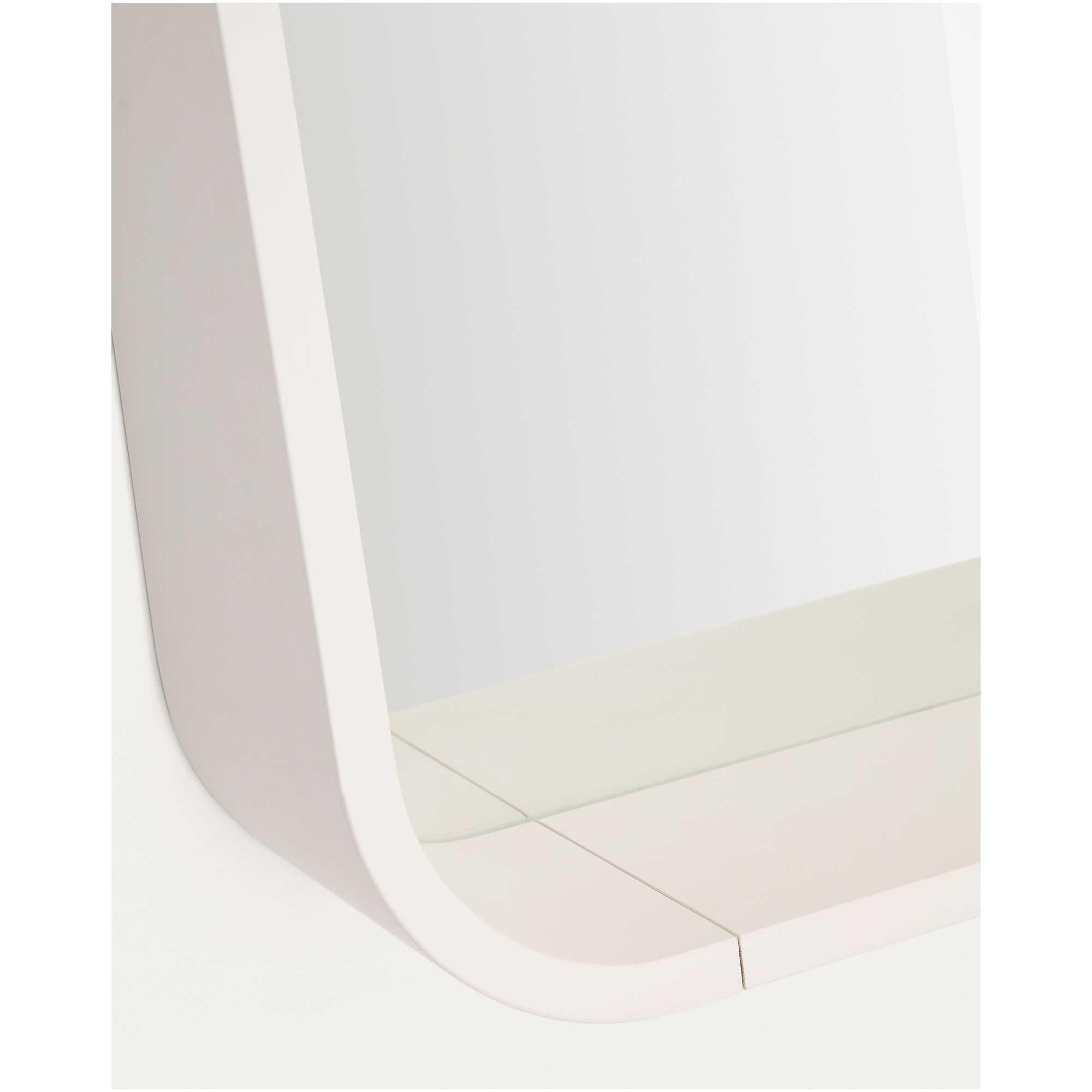 Wandspiegel Salaya Eschenschichtholz beige 90x60