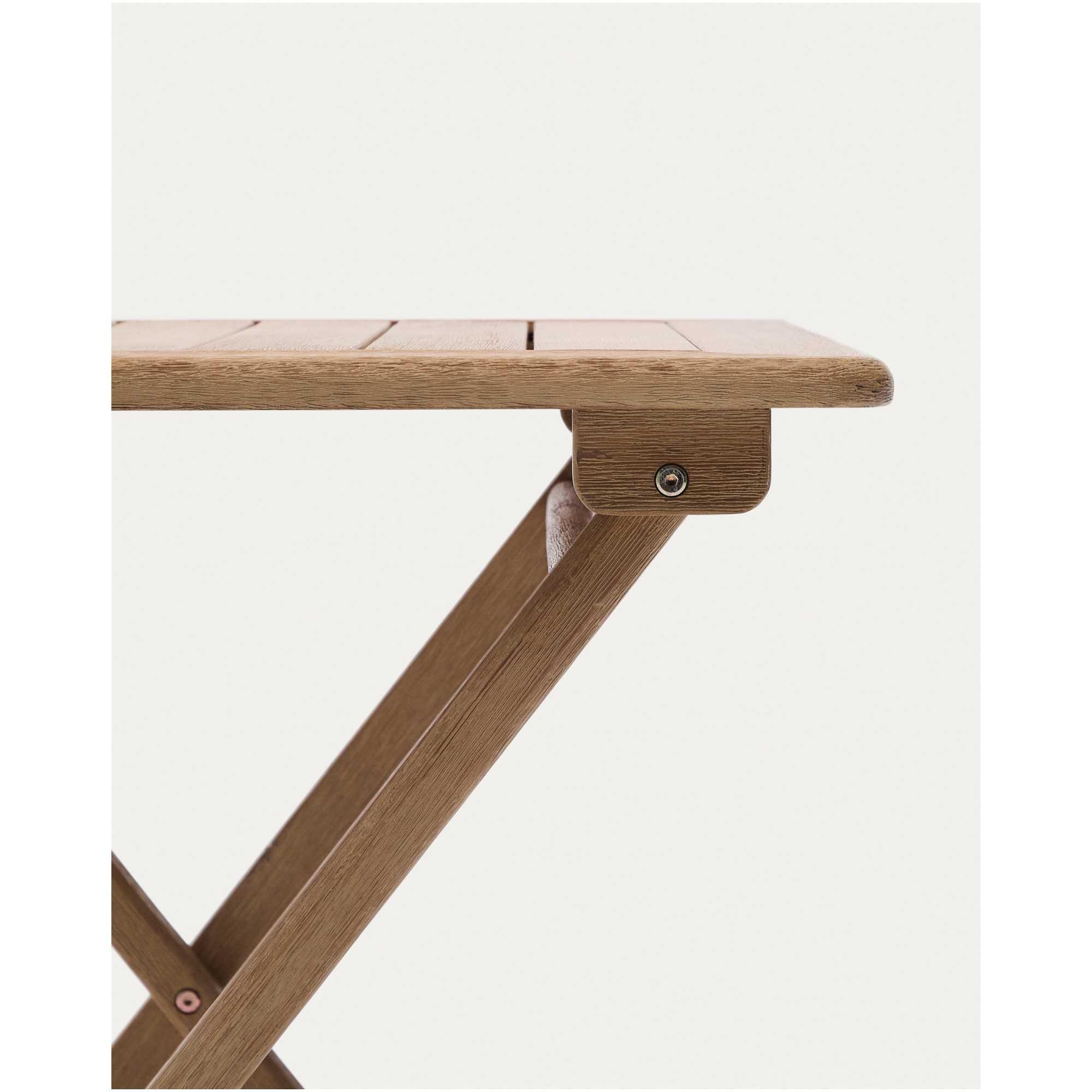 Garten Klapptisch Dandara aus massivem Akazienholz 66x66 FSC 100 %