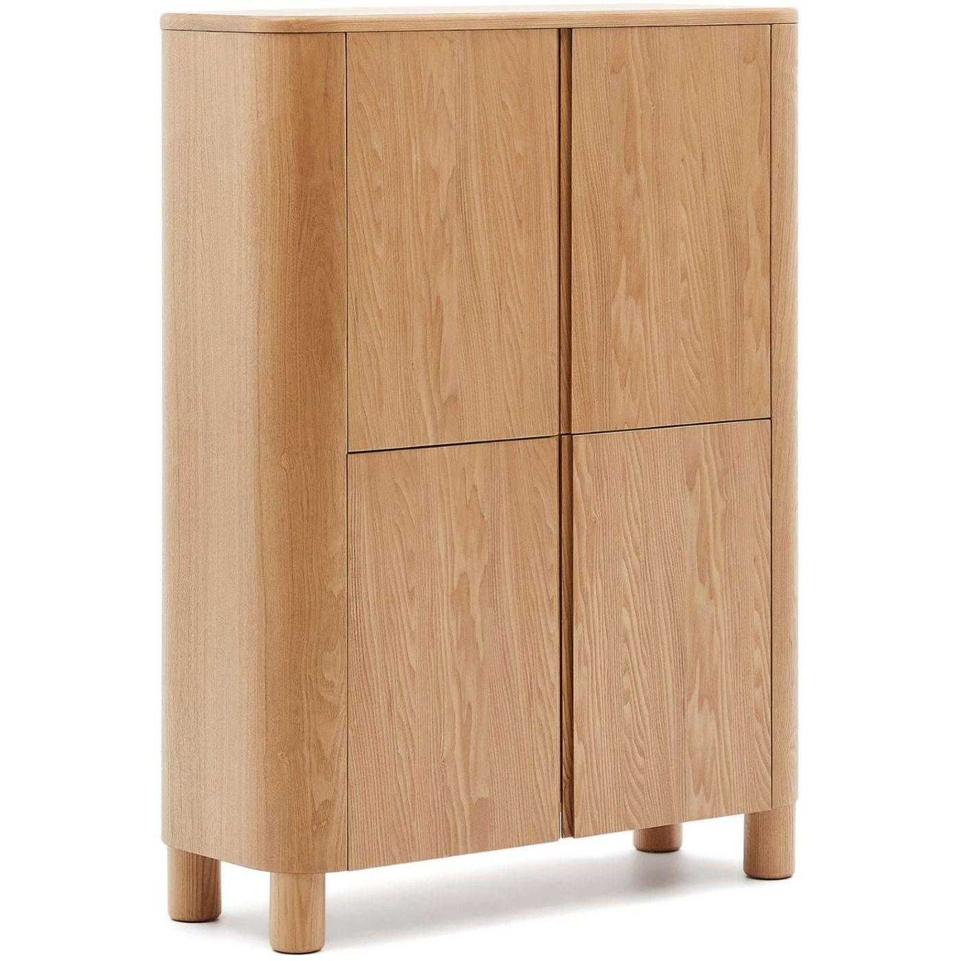 Highboard Schrank Salaya Eschenfurnierholz FSC Mix Credit 100x134