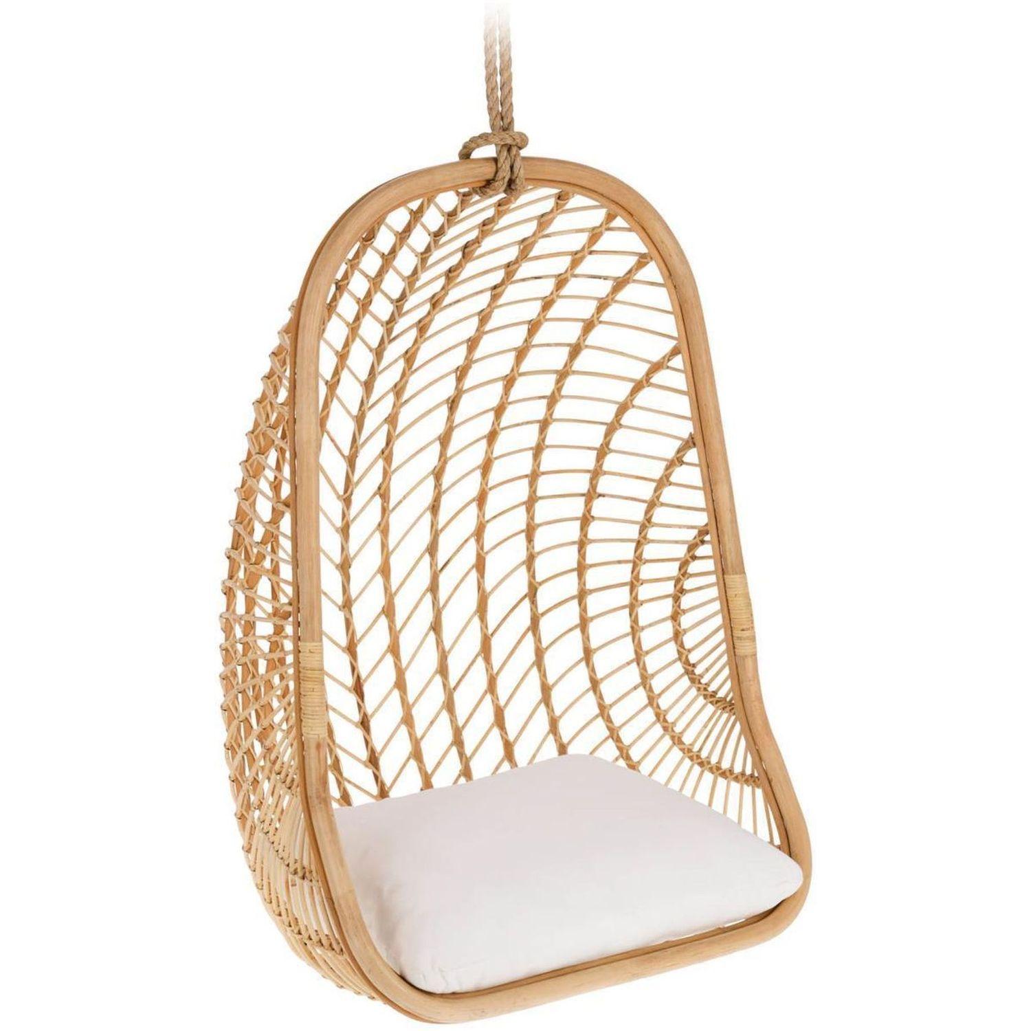 Hängesessel Natur Rattan Ekaterina