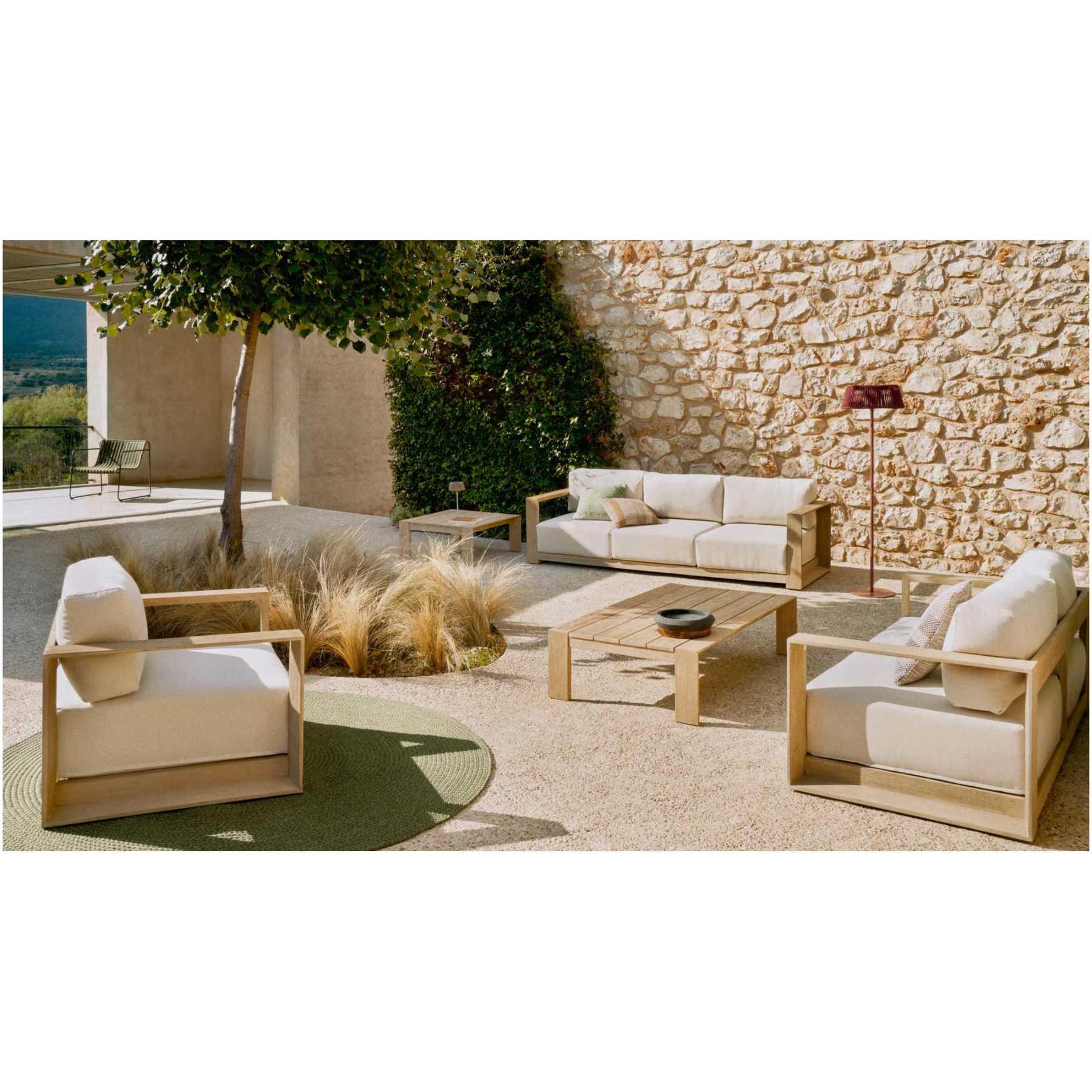 Gartensessel Ambra Akazienholz massiv natur
