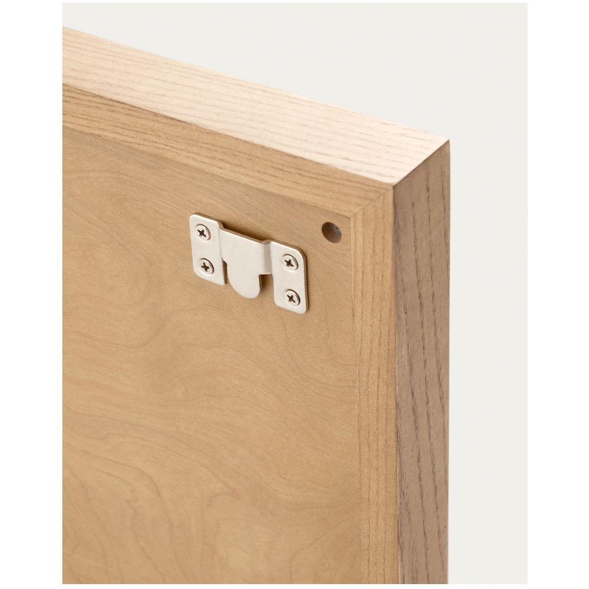 Bettkopfteil Helvine aus Eichenfurnier für Betten bis zu 90 cm FSC 100 %