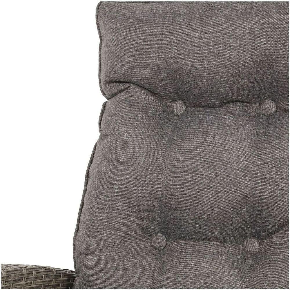 Poly Rattan Gartensessel Gruppe Melina (verstellbar)