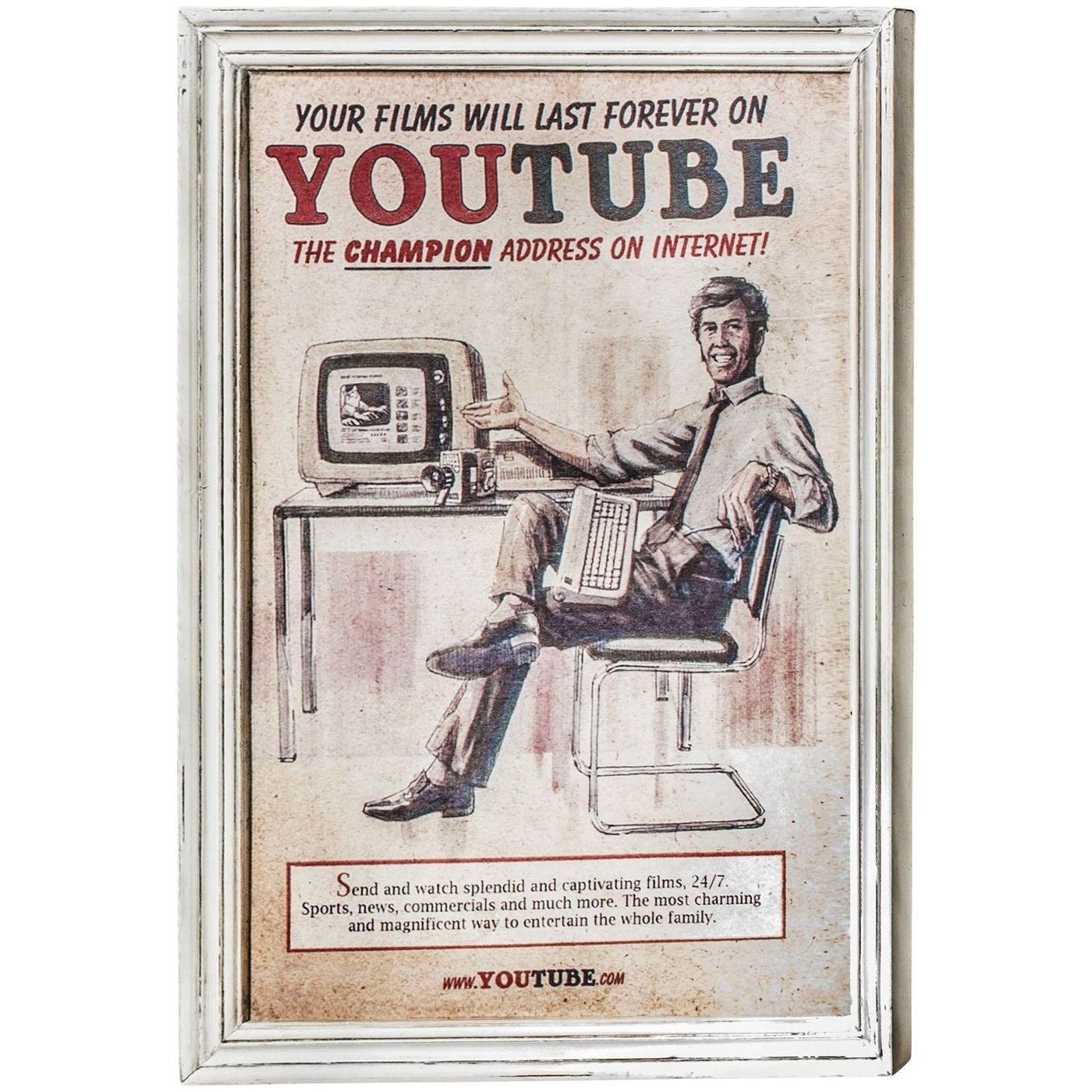 Vintage Bild Youtube 71x92