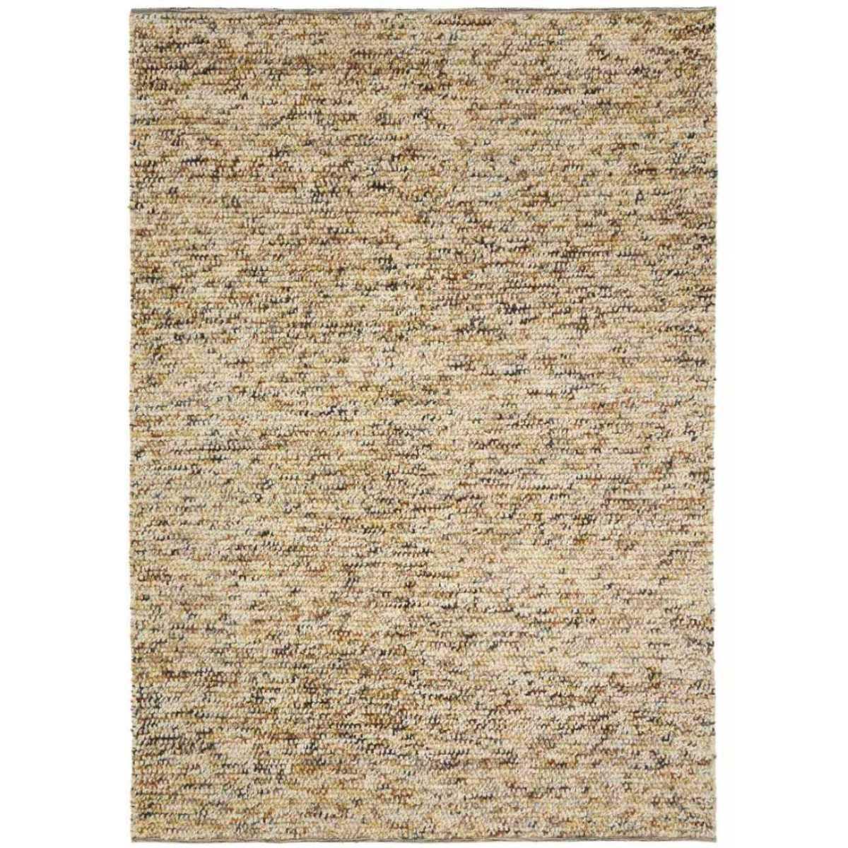 Bouclé-Wollteppich Elanis mehrfarbig 200x300