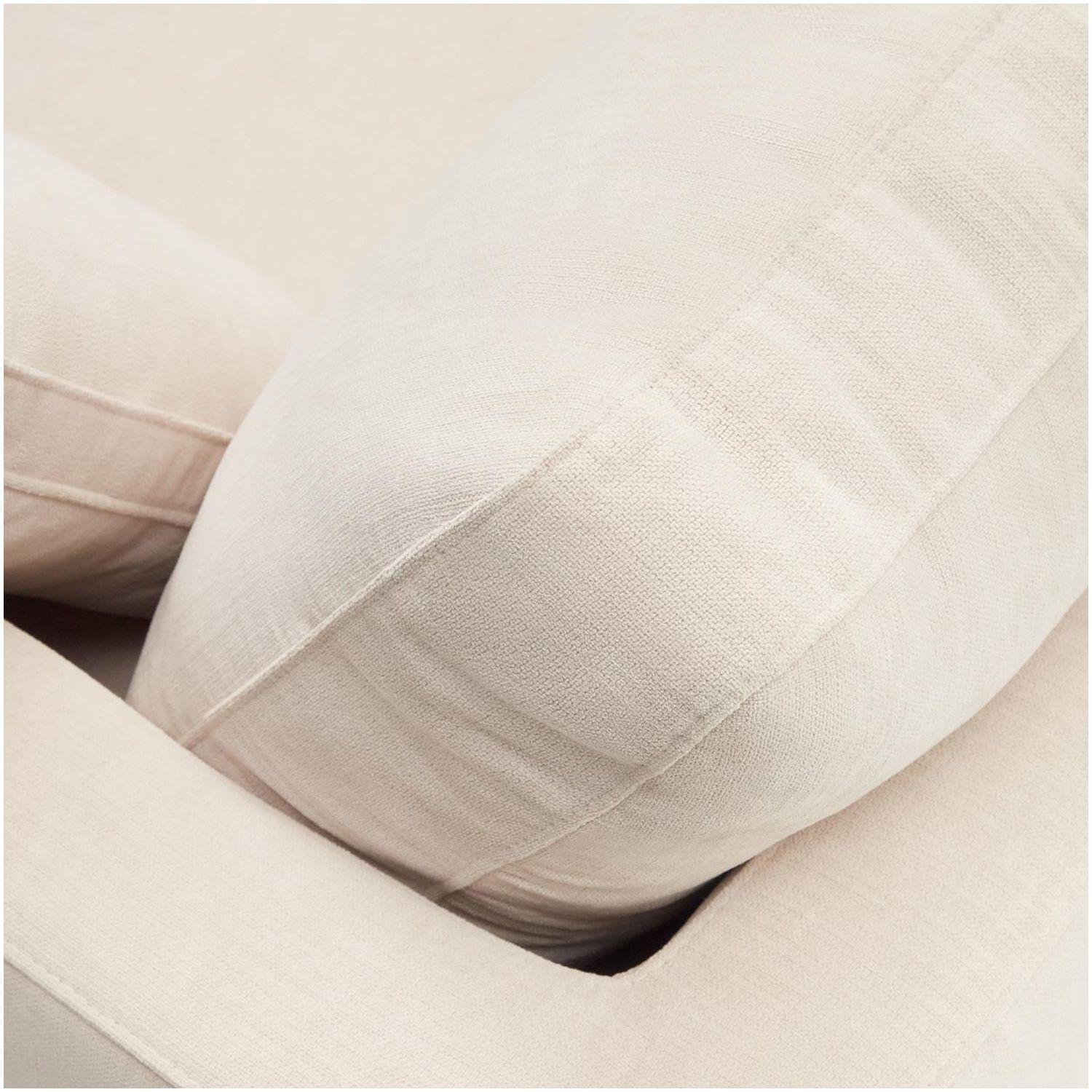 Sofa mit 2 Longchair Liegewiese Gala Stoff beige 210x193