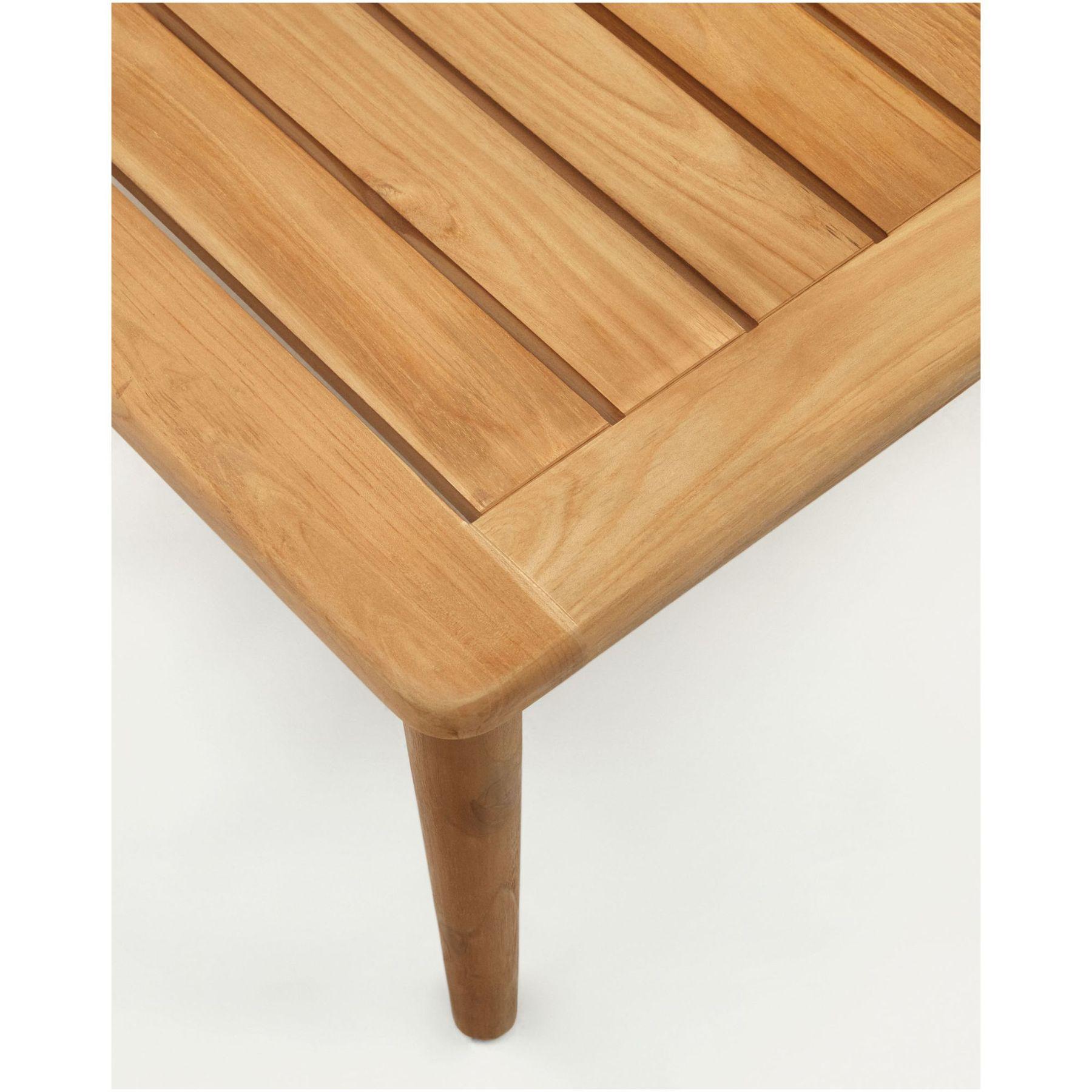 Couchtisch Garten Portitxol Teakholz massiv 80x80