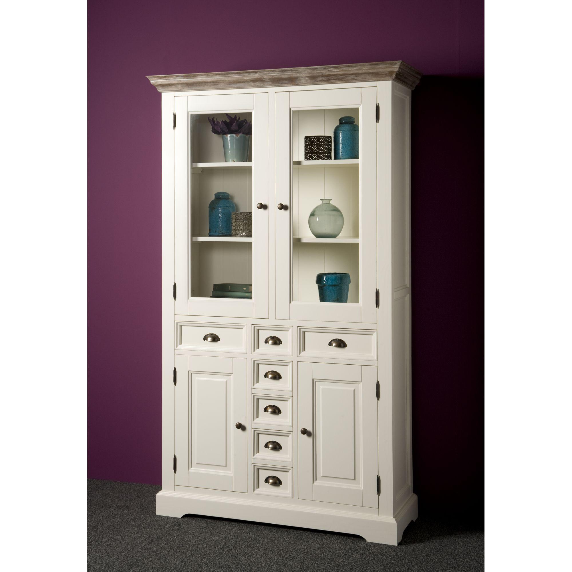 Buffetschrank Romantic 115x195 Pinienholz