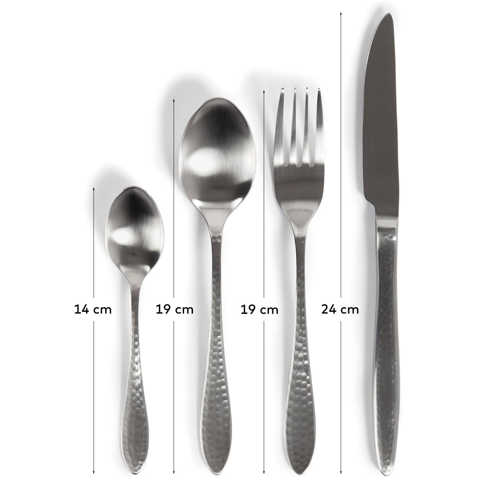 Besteckset Yarine silber (16-teilig)