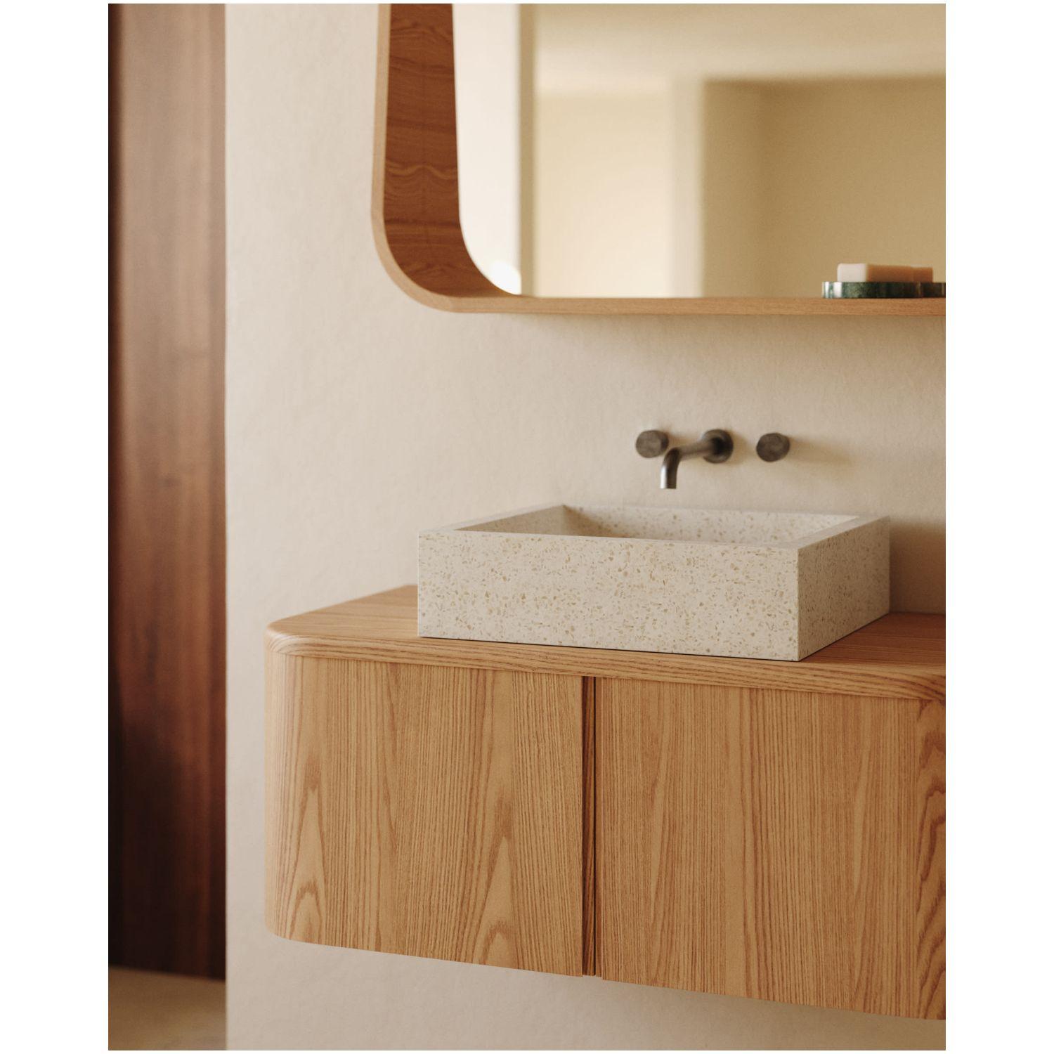 Badezimmermöbel Salaya Eschenfurnier FSC Mix Credit 90x45