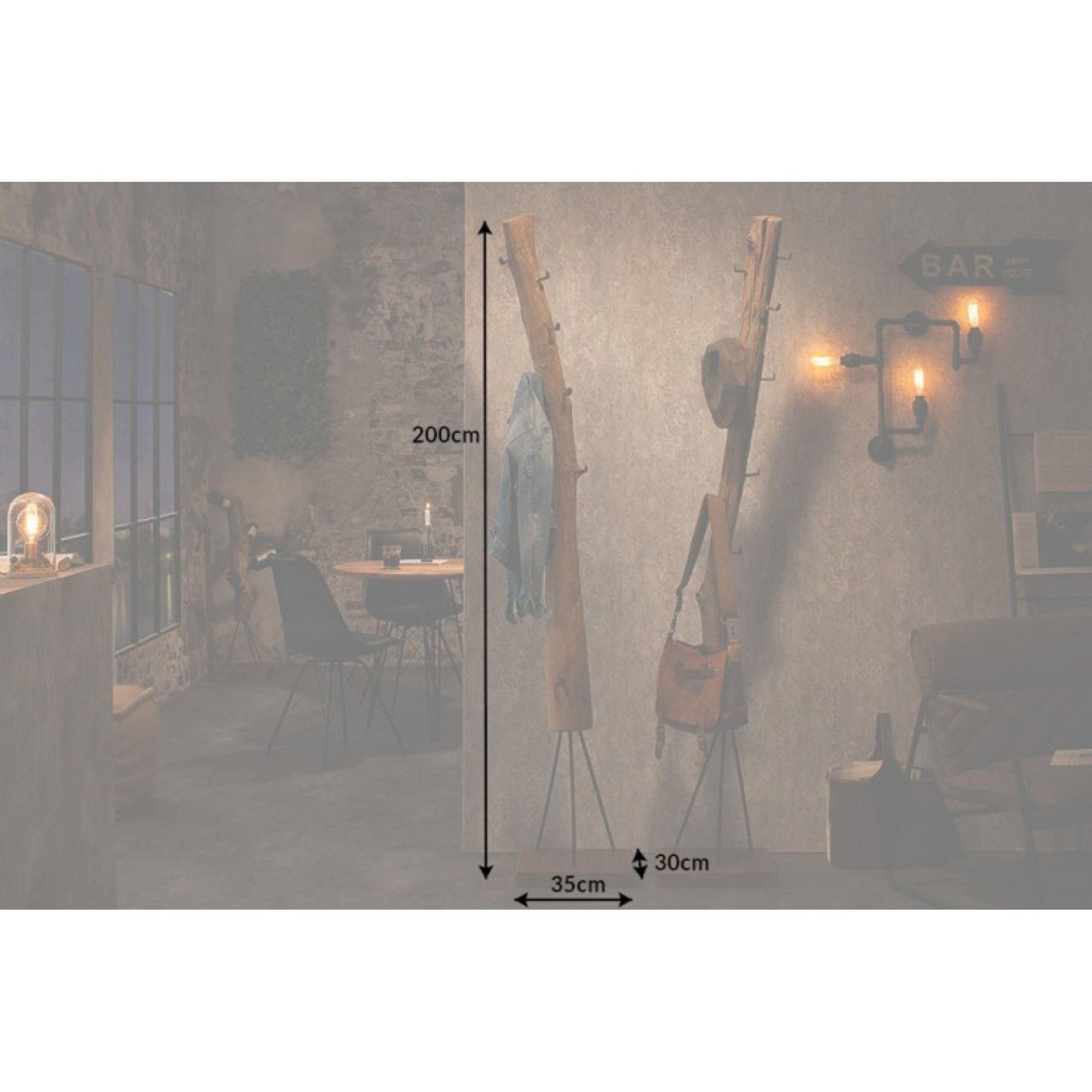 Garderobe Unika 200cm Teakholz