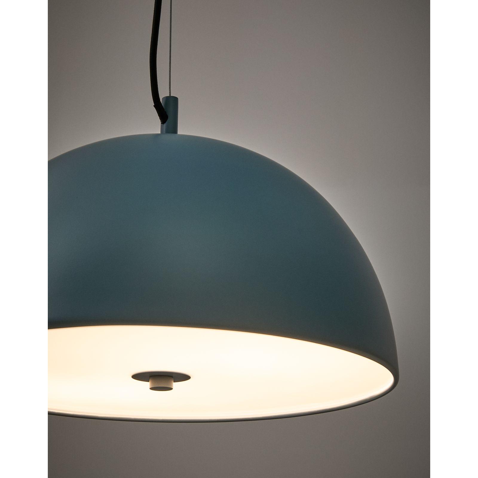 Catlar Deckenleuchte aus Metall mit blauem Lackfinish Ø 40 cm