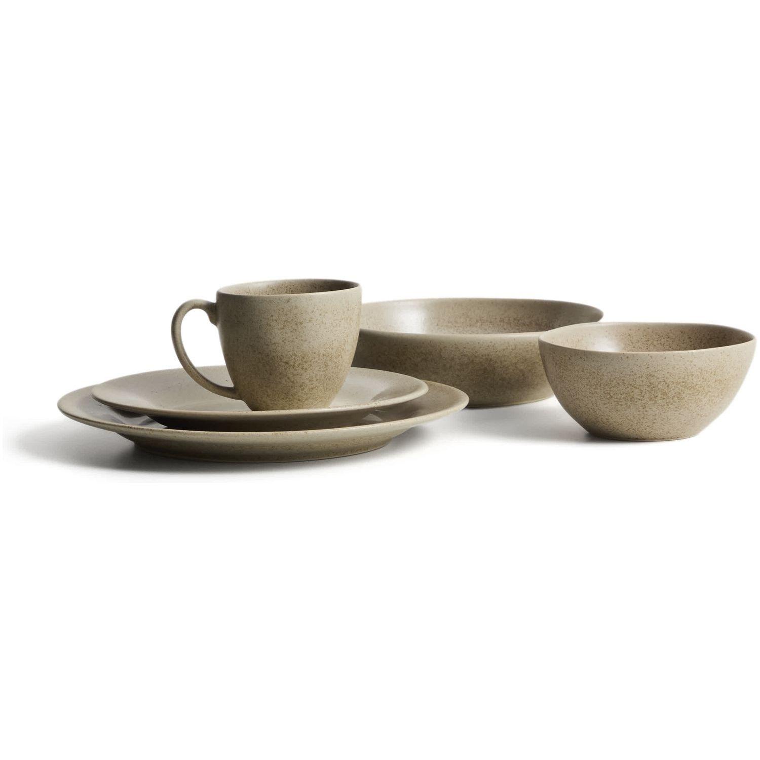 Dessertteller Sarel aus Keramik in Beige