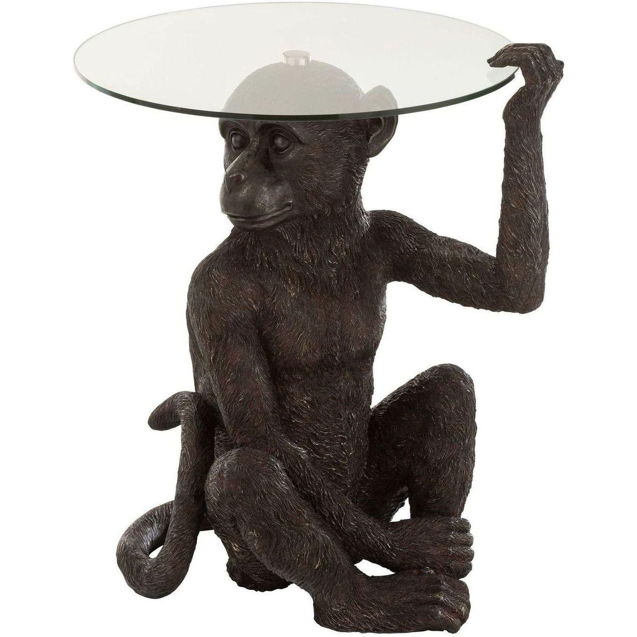 Beistelltisch Animal Affe dunkelbraun