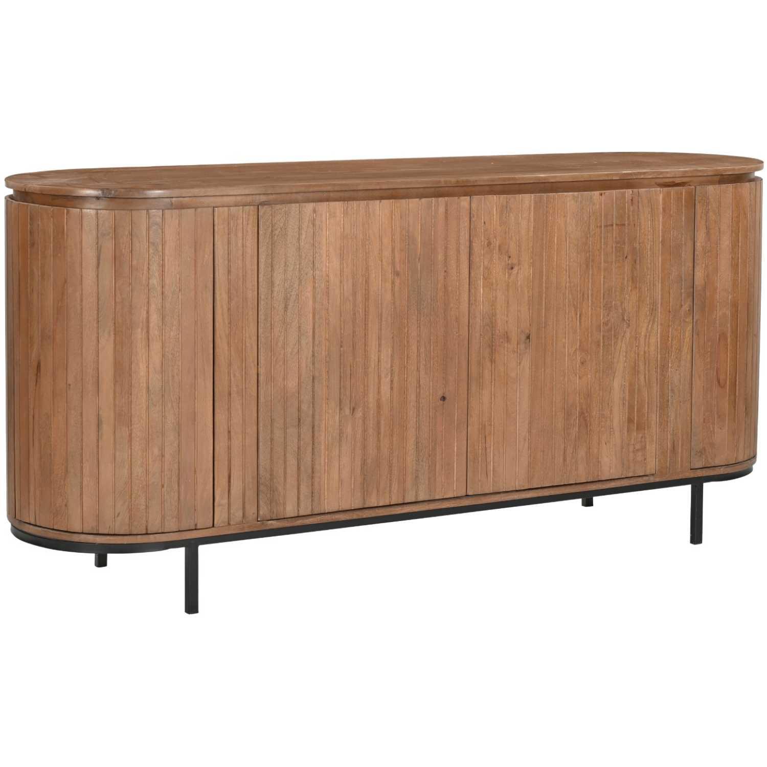 Sideboard abgerundet Aloy Mangoholz natur 170