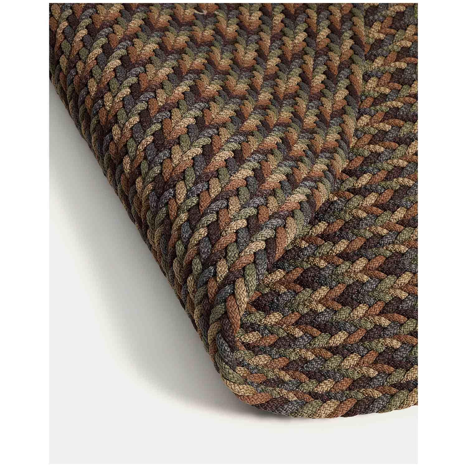Despas Teppich rund aus synthetischen Fasern mehrfarbig Ø 200 cm
