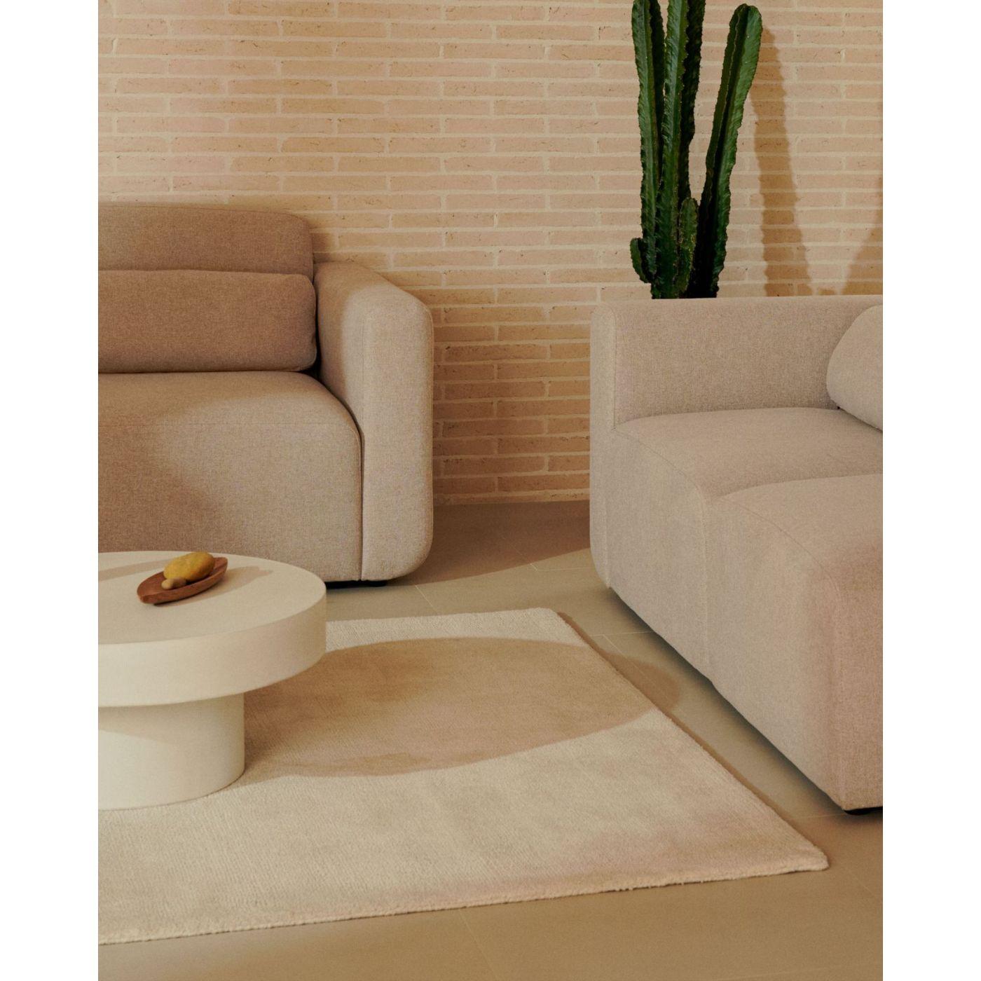 Empuries Teppich weiss 160 x 230 cm