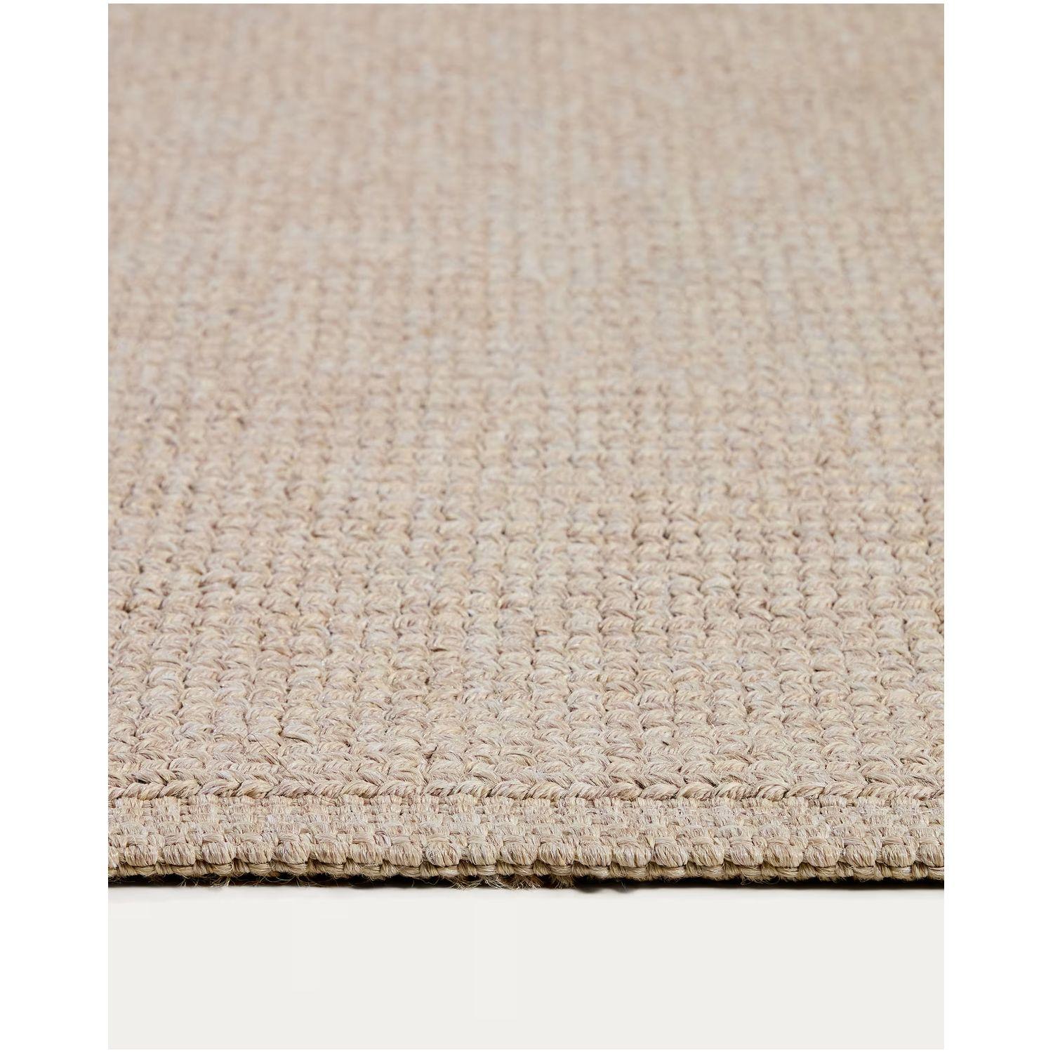 Garten Teppich Turiane aus Synthetikfasern écru 200x300