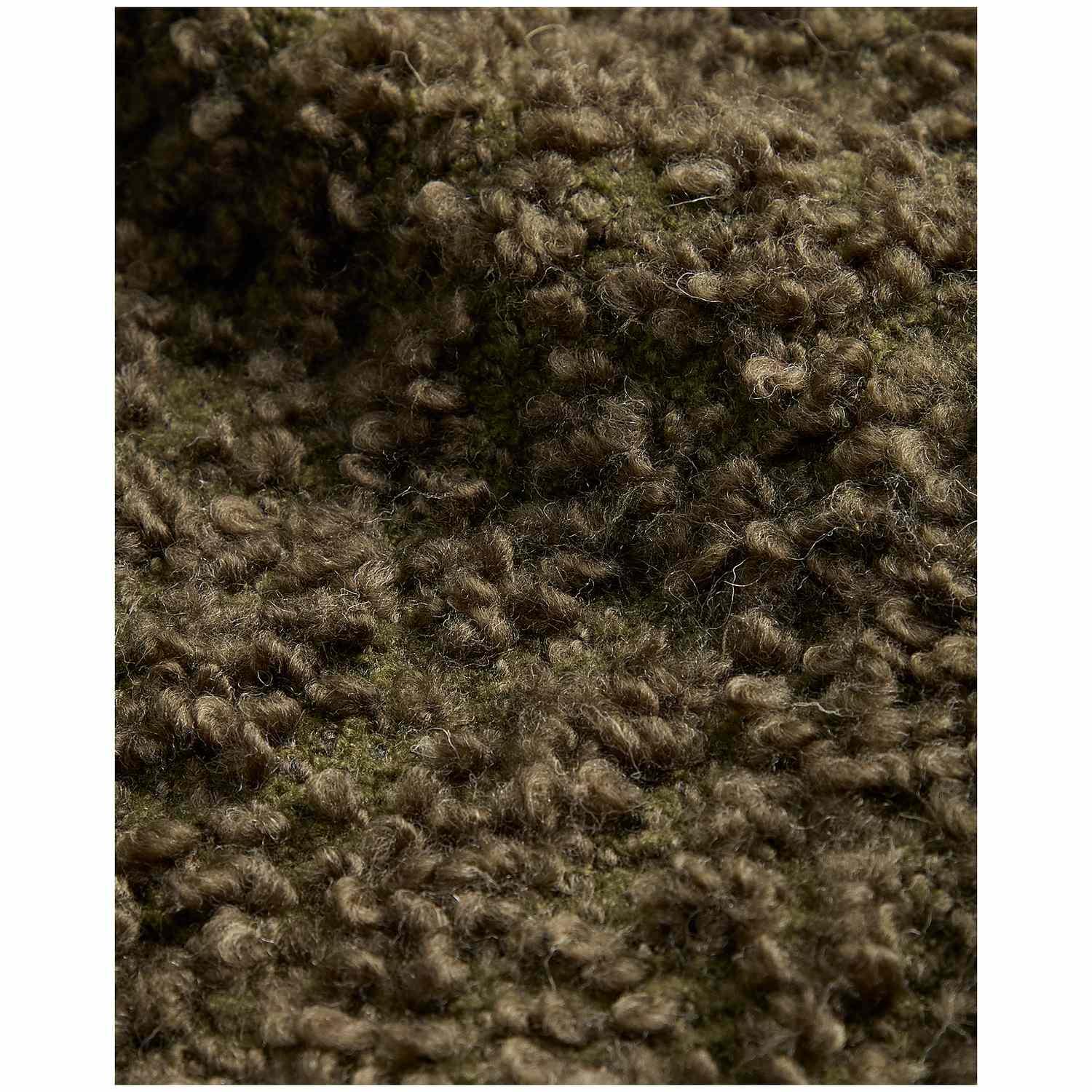 Decke Nemora aus Wollmischgewebe grün 130x170