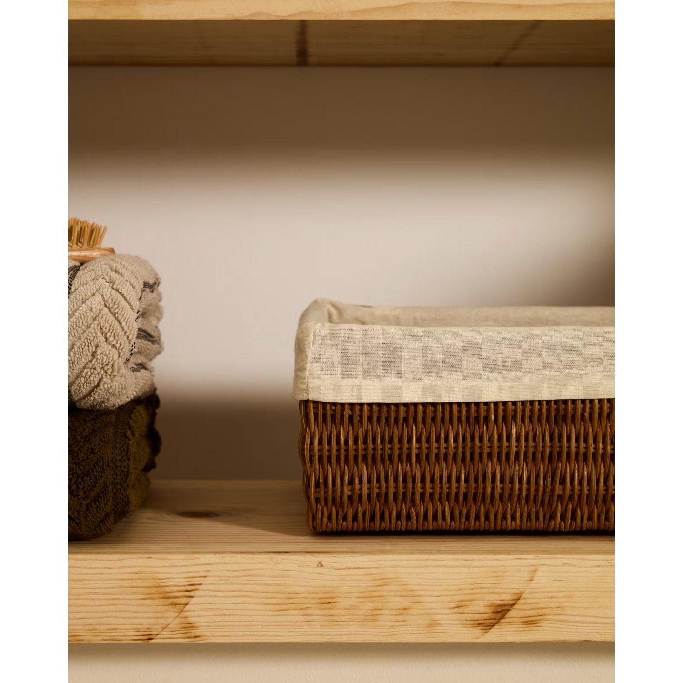 Korb Indali Natur Rattan (2er-Set)