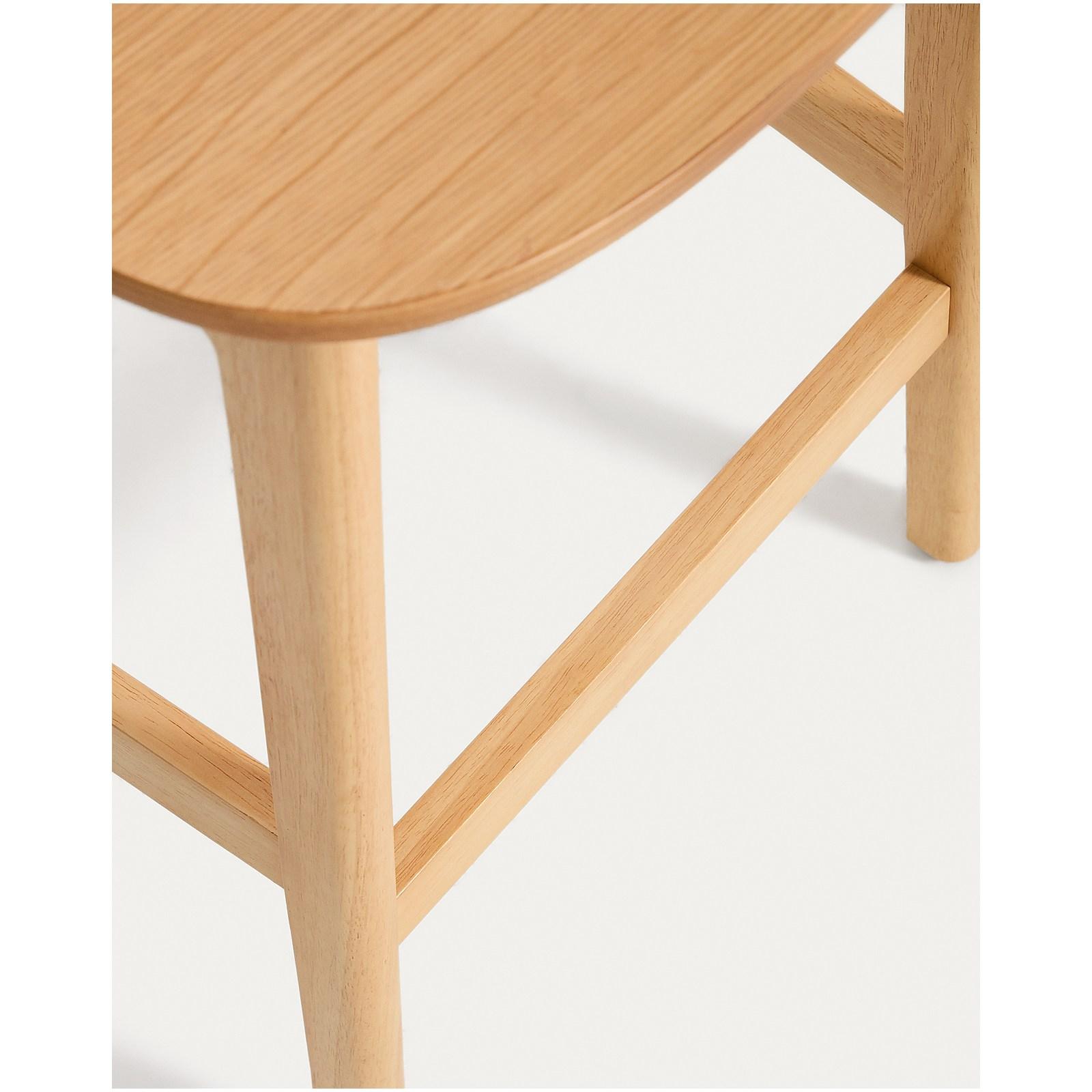 Barhocker Ludara aus Eichenfurnier 65 cm