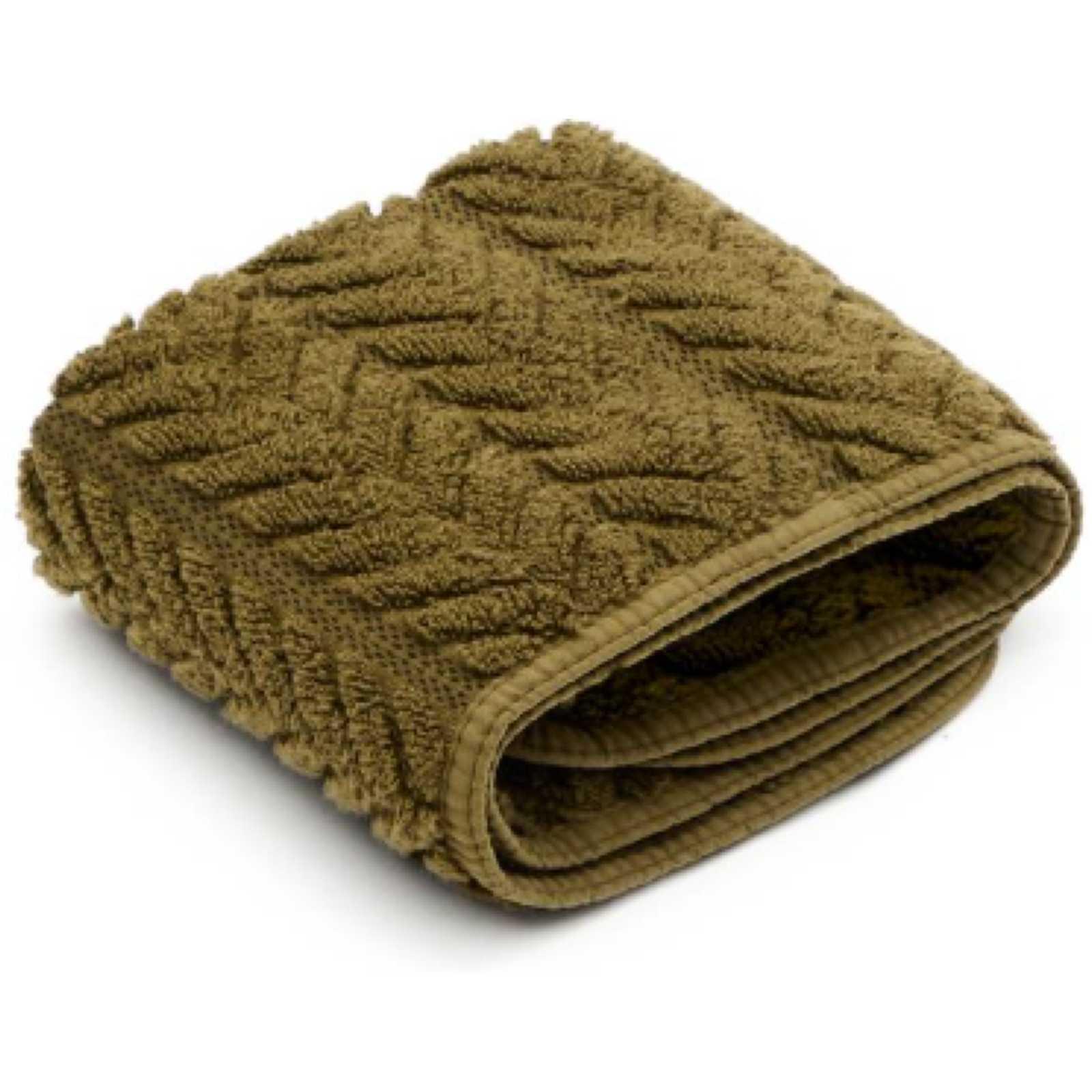 Gästehandtuch Rune 100% Baumwolle Jacquard grün 30x50