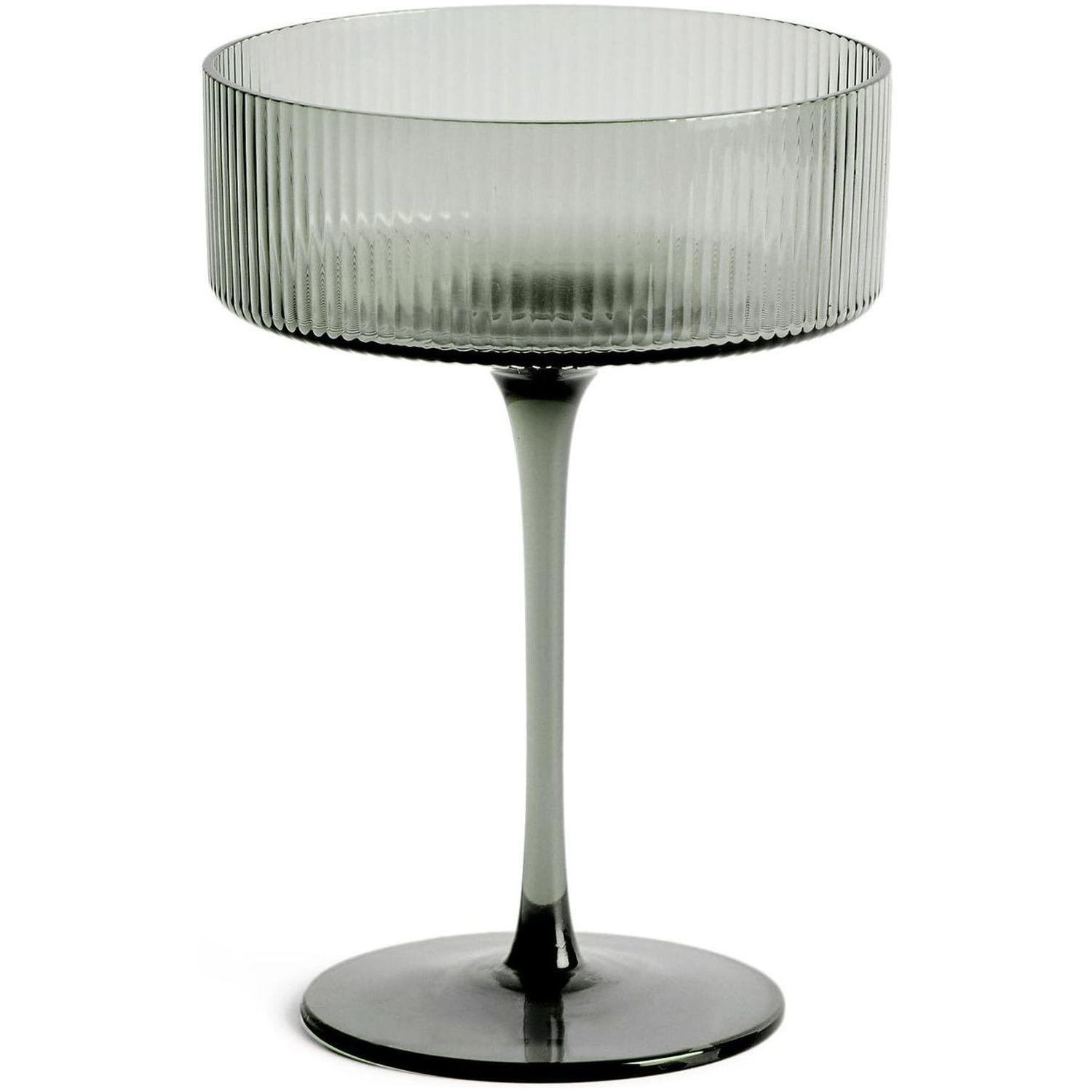 Cocktailglas Eluria aus grünem Glas 315 cl