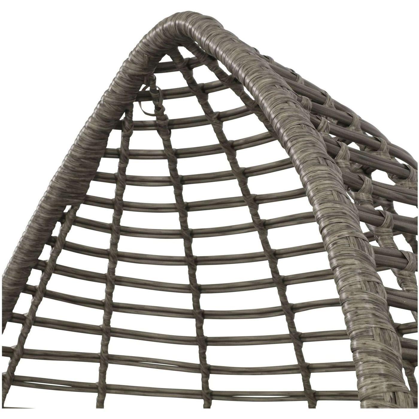 Garten Relaxsessel Egg Billy grau