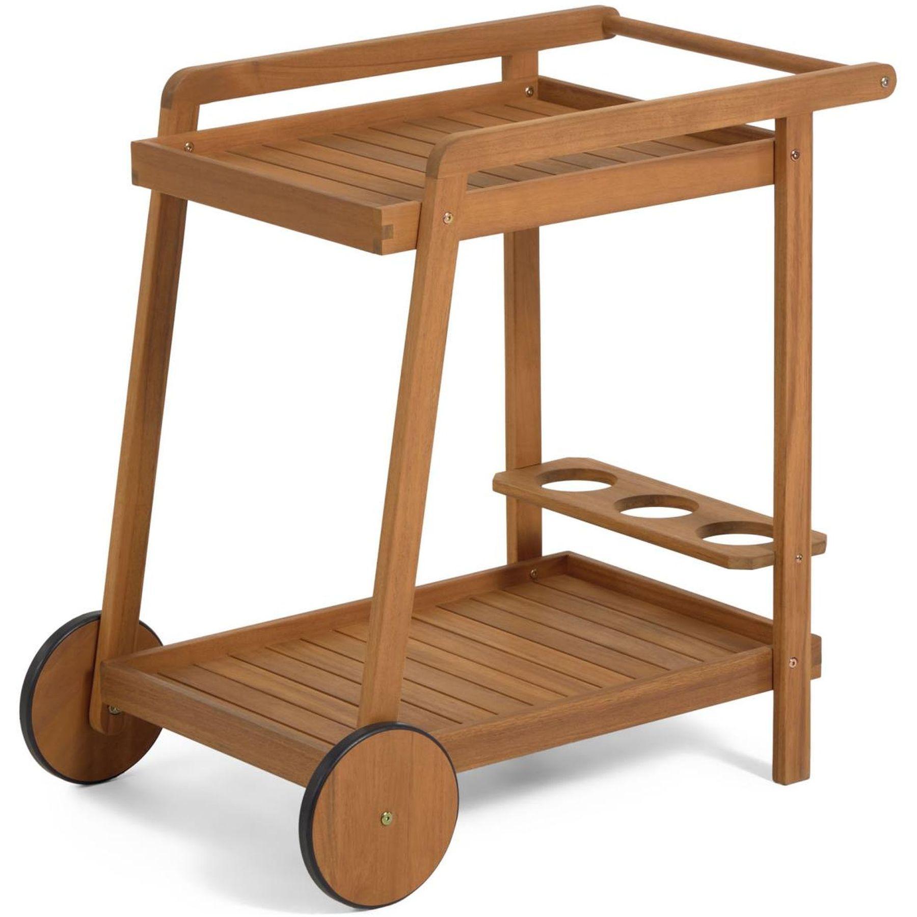 Felisa Outdoor Serviertisch aus massivem Akazienholz 100% FSC