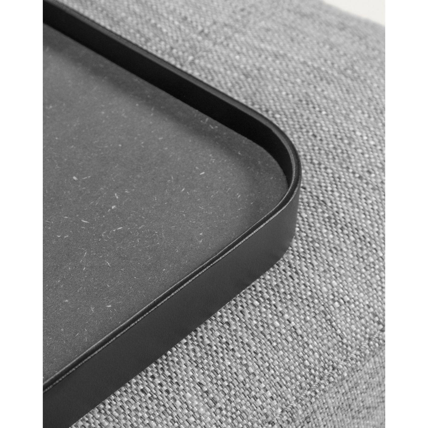 Compo kleines Tablett schwarz