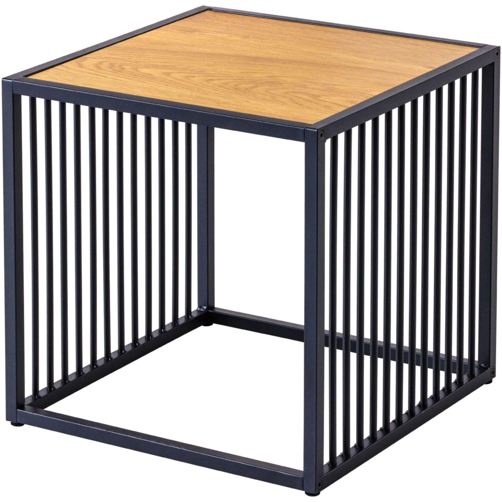 Beistelltisch Arbor Wildeiche Optik 40x40